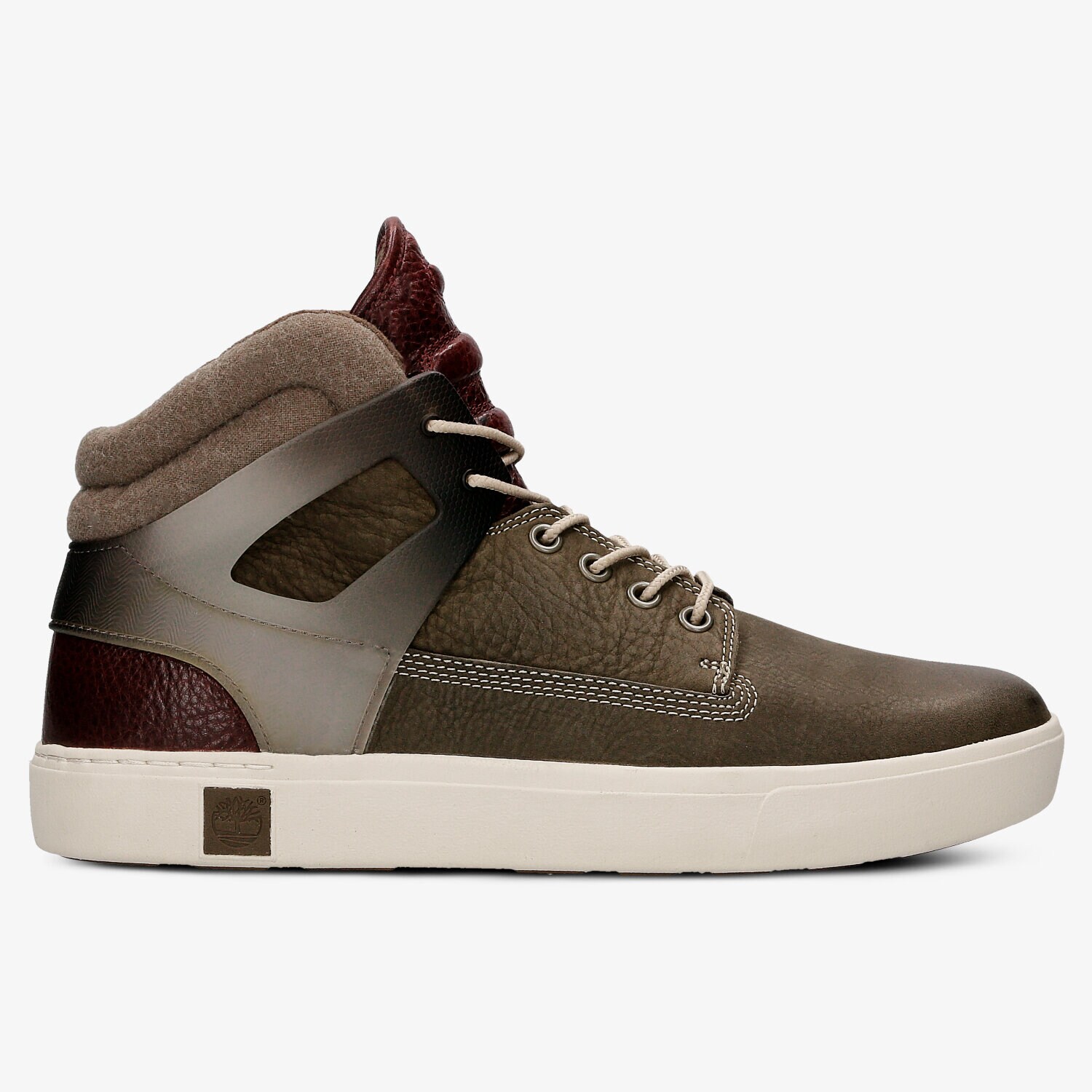 Buty sneakersy męskie TIMBERLAND AMHERST WINTER CHUKKA A1HTB KHAKI