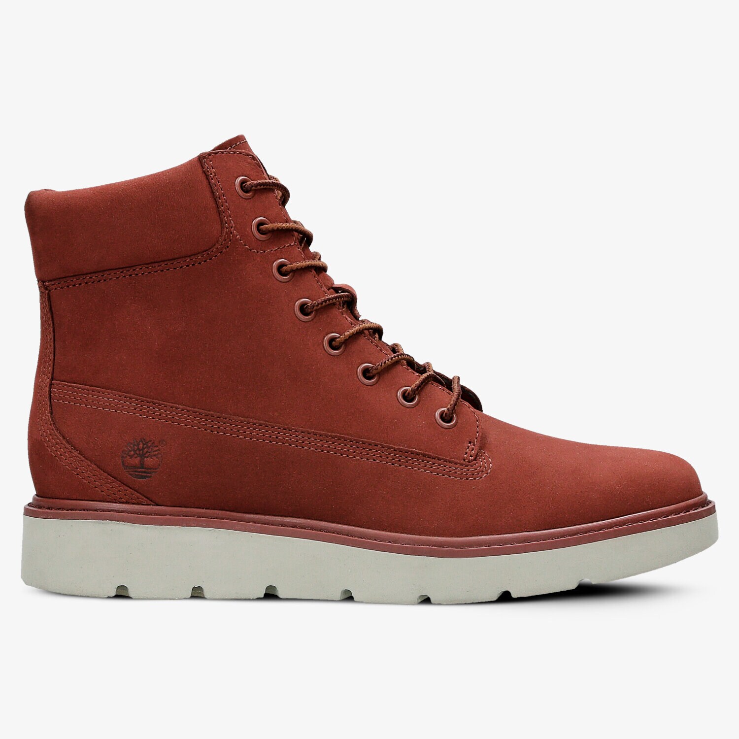 Buty zimowe damskie TIMBERLAND KENNISTON 6IN LACE UP A1KEU CZERWONY