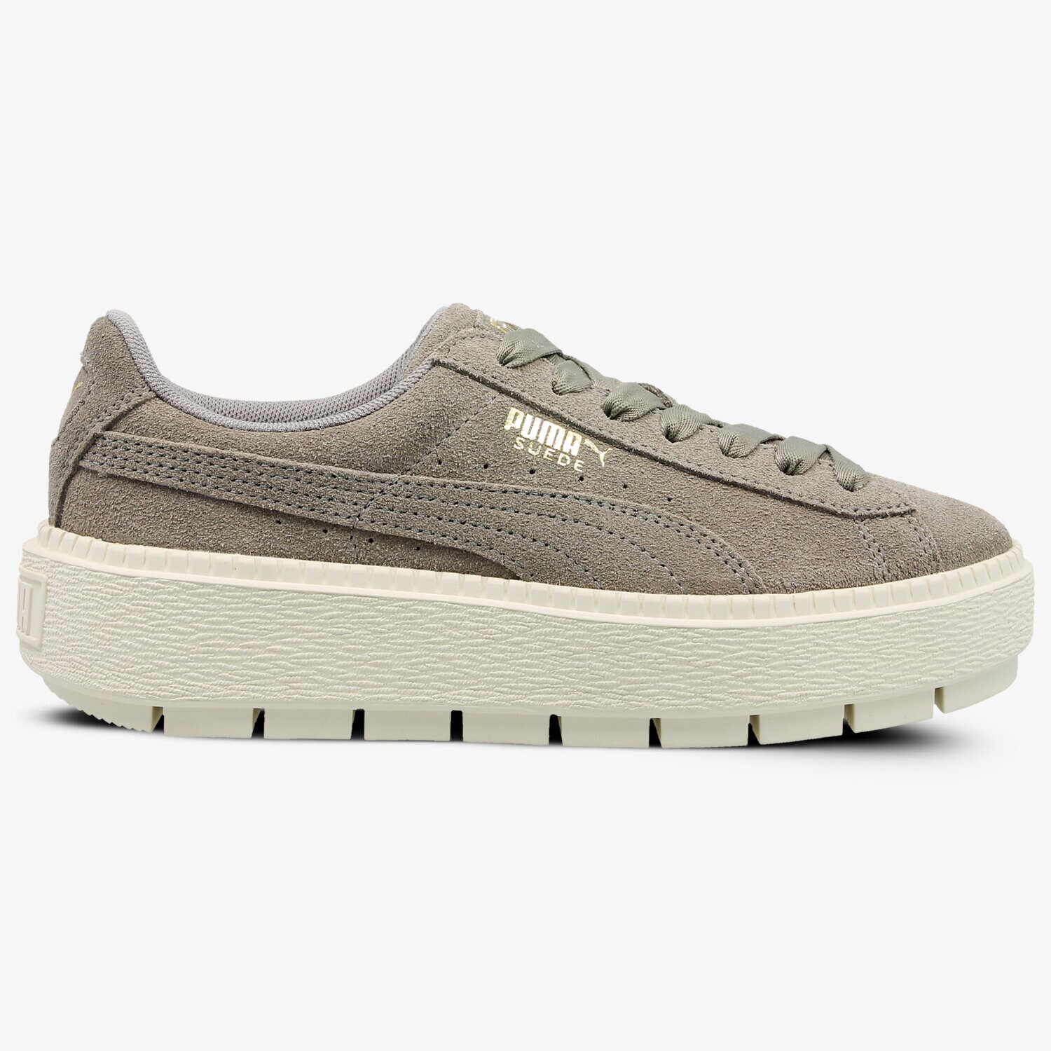 Buty sneakersy damskie PUMA SUEDE PLATFORM RUGGED WN'S 36583006 SZARY