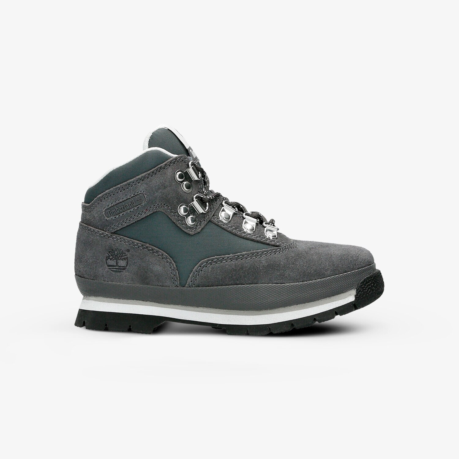 Buty zimowe, trekkingowe, outdoor dla dzieci TIMBERLAND EURO HIKER LTHR/FABRIC A1I31 SZARY