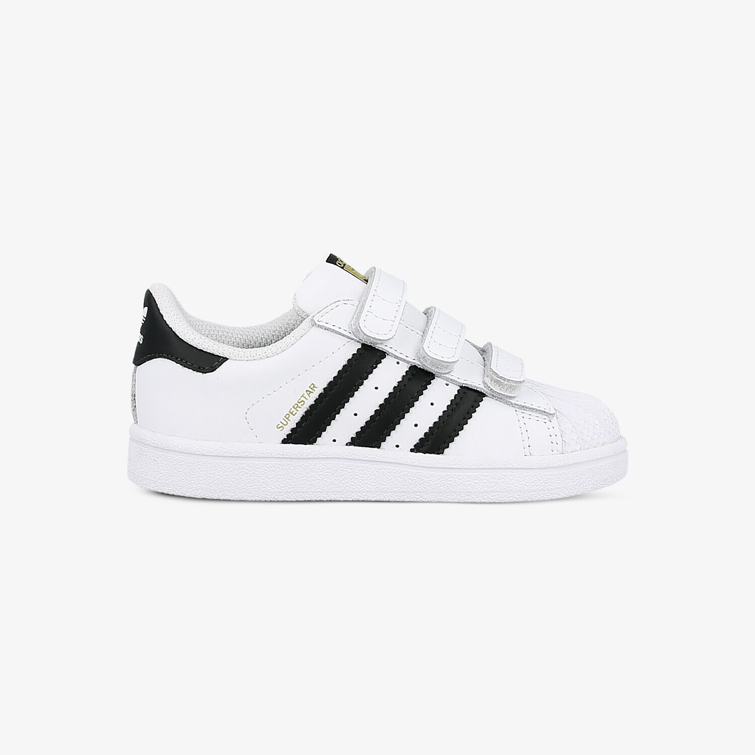 Buty sneakersy dla dzieci ADIDAS SUPERSTAR CF I BZ0418 BIAŁY