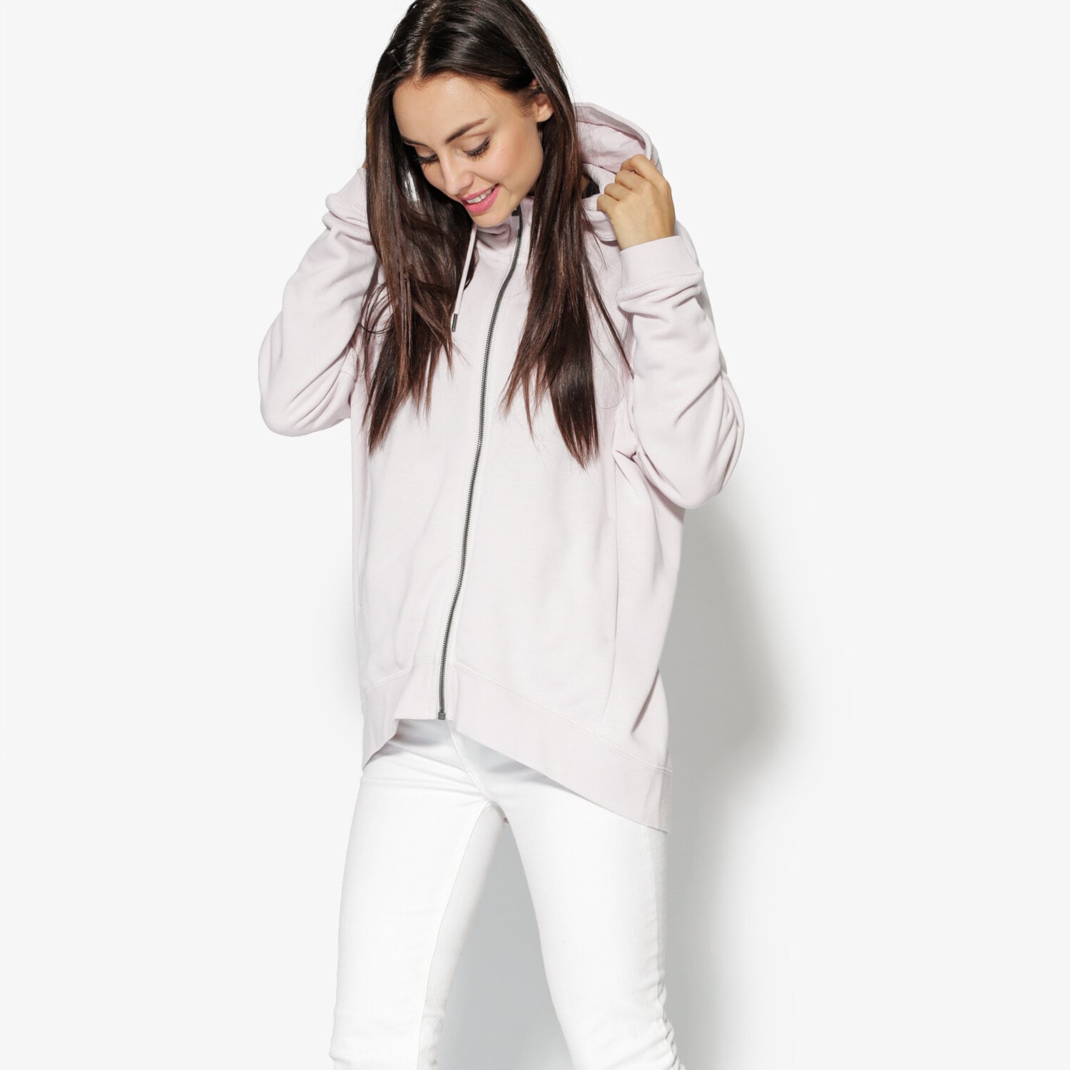 Bluza damska NIKE BLUZA W NSW MODERN CAPE 885595-699 RÓŻOWY