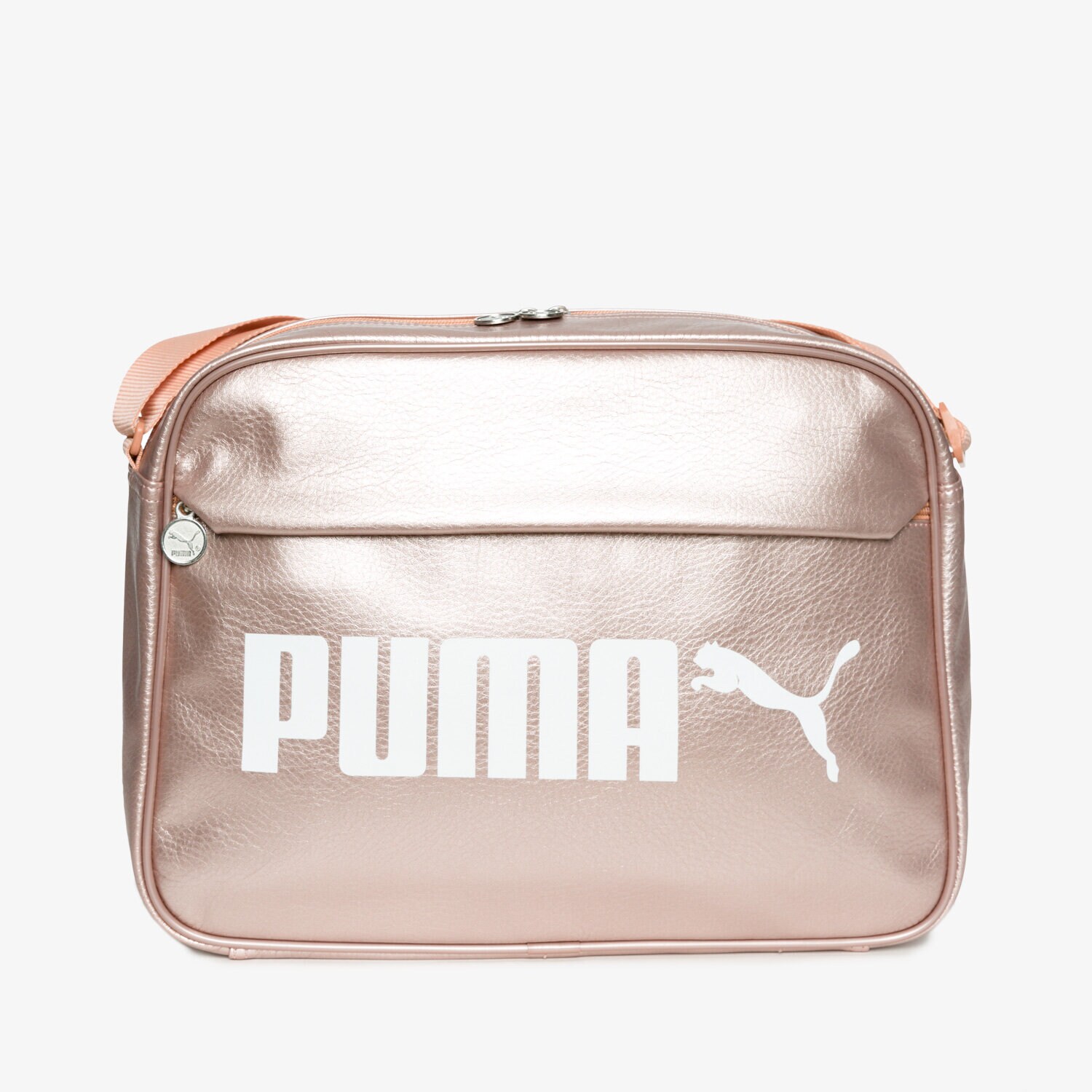 Torba sportowa damska na ramię PUMA TORBA CAMPUS REPORTER PU 7500503 RÓŻOWY