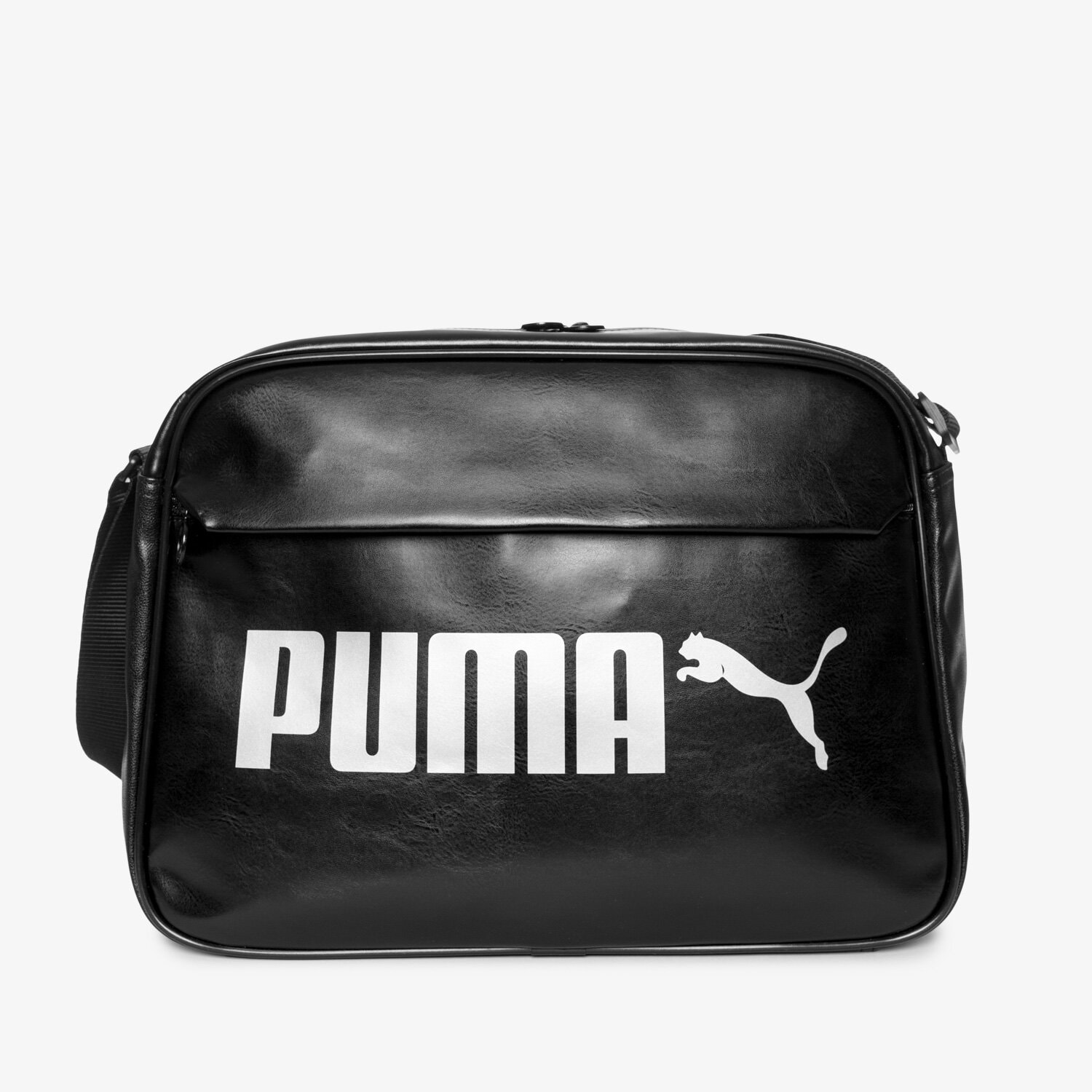 Torba sportowa damska na ramię PUMA TORBA CAMPUS REPORTER PU 7500501 CZARNY