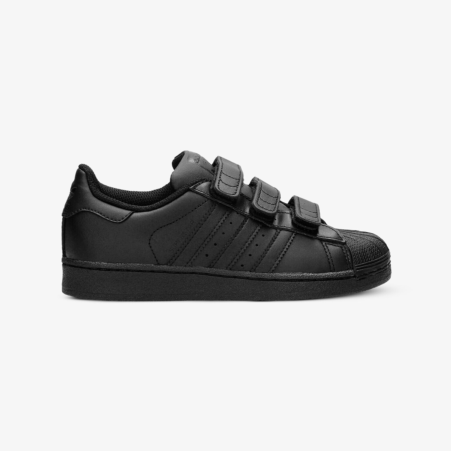 Buty sneakersy dla dzieci ADIDAS SUPERSTAR FOUNDATION B25728 CZARNY