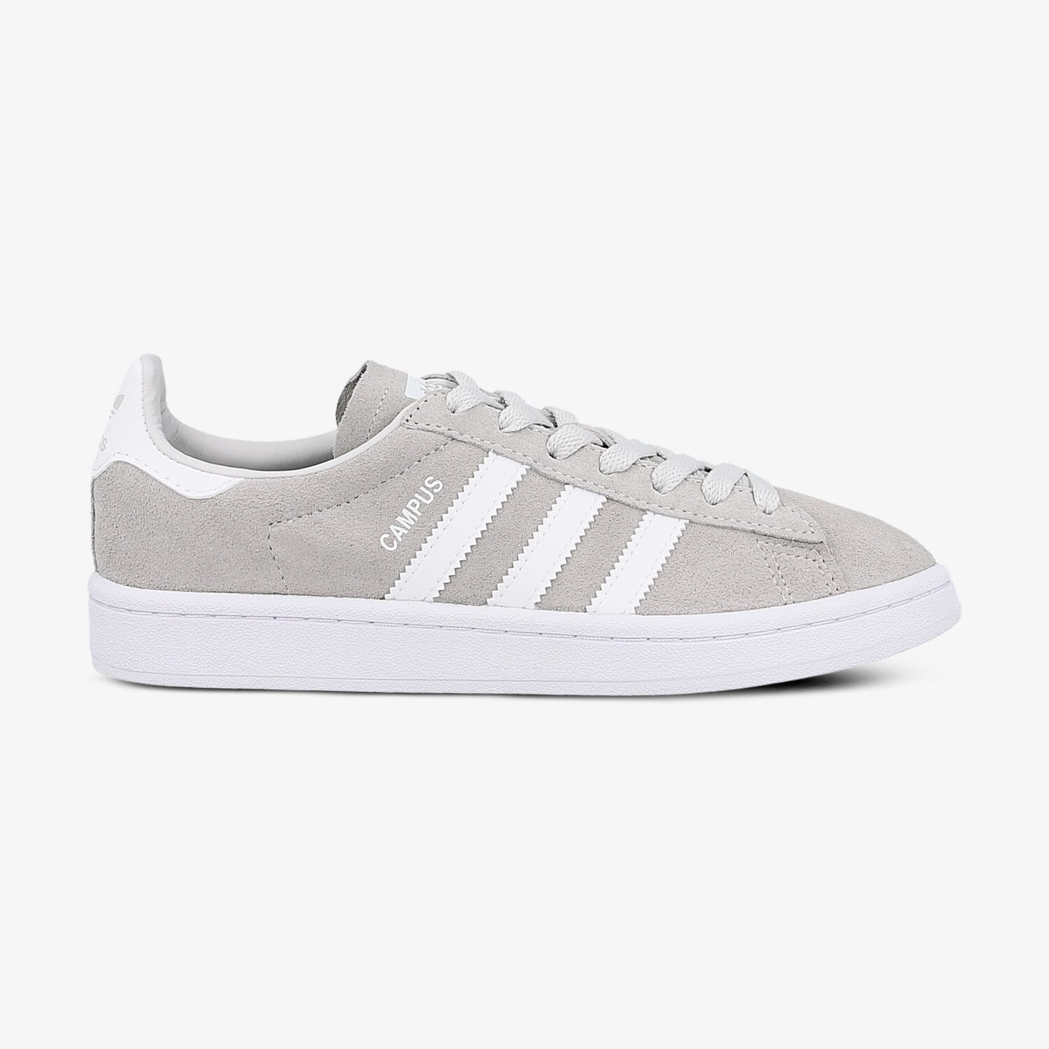 Buty sneakersy dla dzieci ADIDAS CAMPUS J BY9576 SZARY