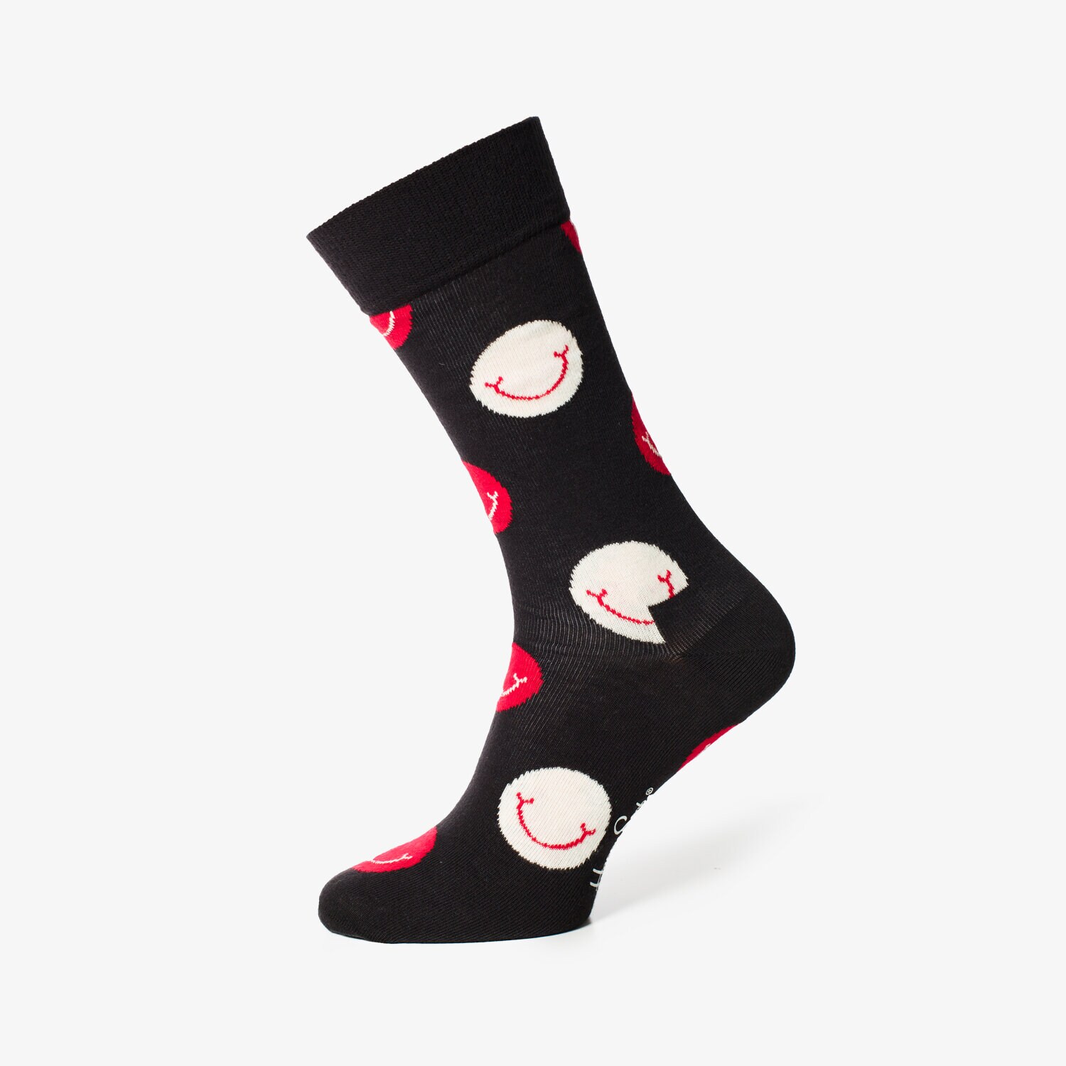 Skarpetki sportowe damskie HAPPY SOCKS SKARPETY SMILE SOCKS SMI019000 GRANATOWY
