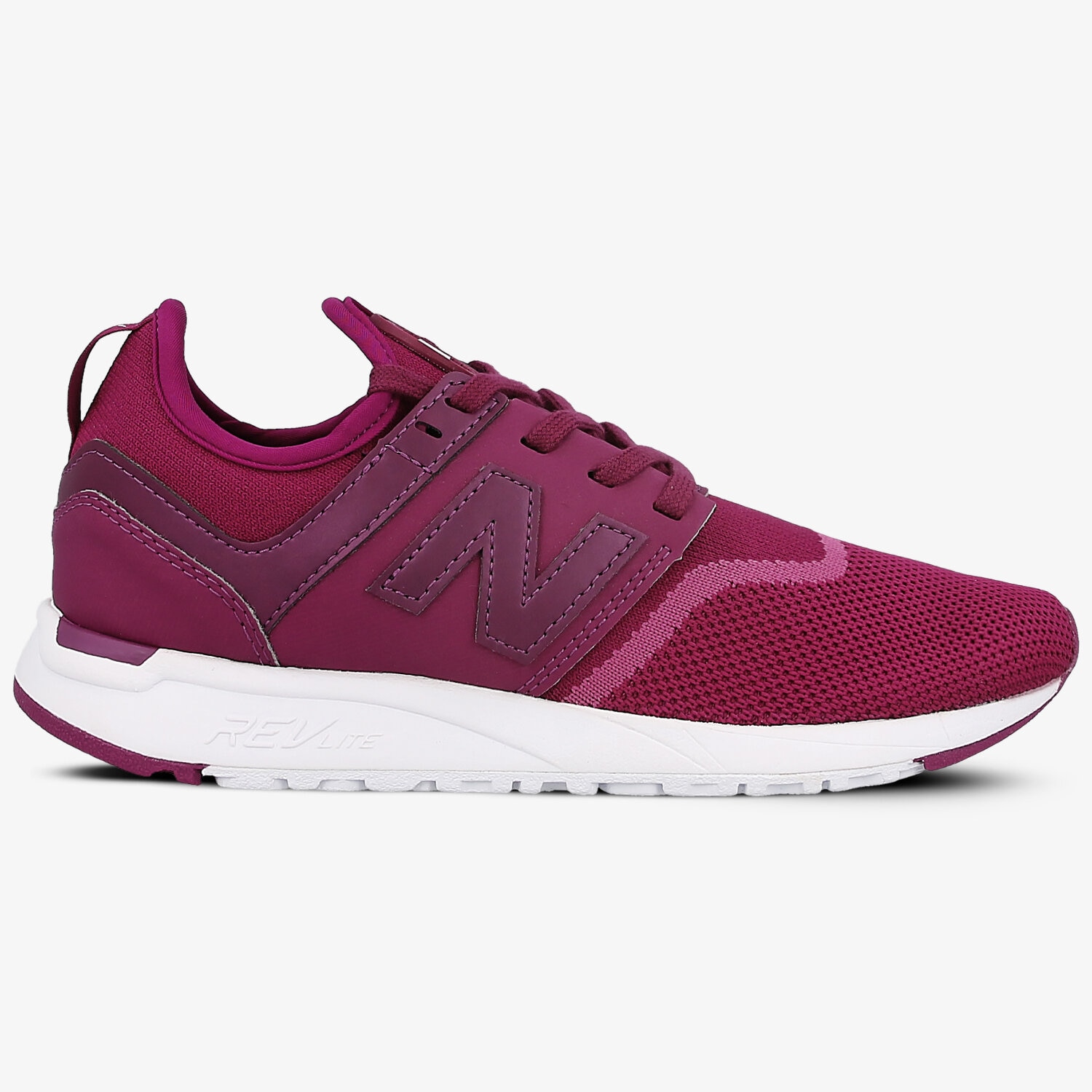 Buty sneakersy damskie NEW BALANCE WRL247EB WRL247EB FIOLETOWY
