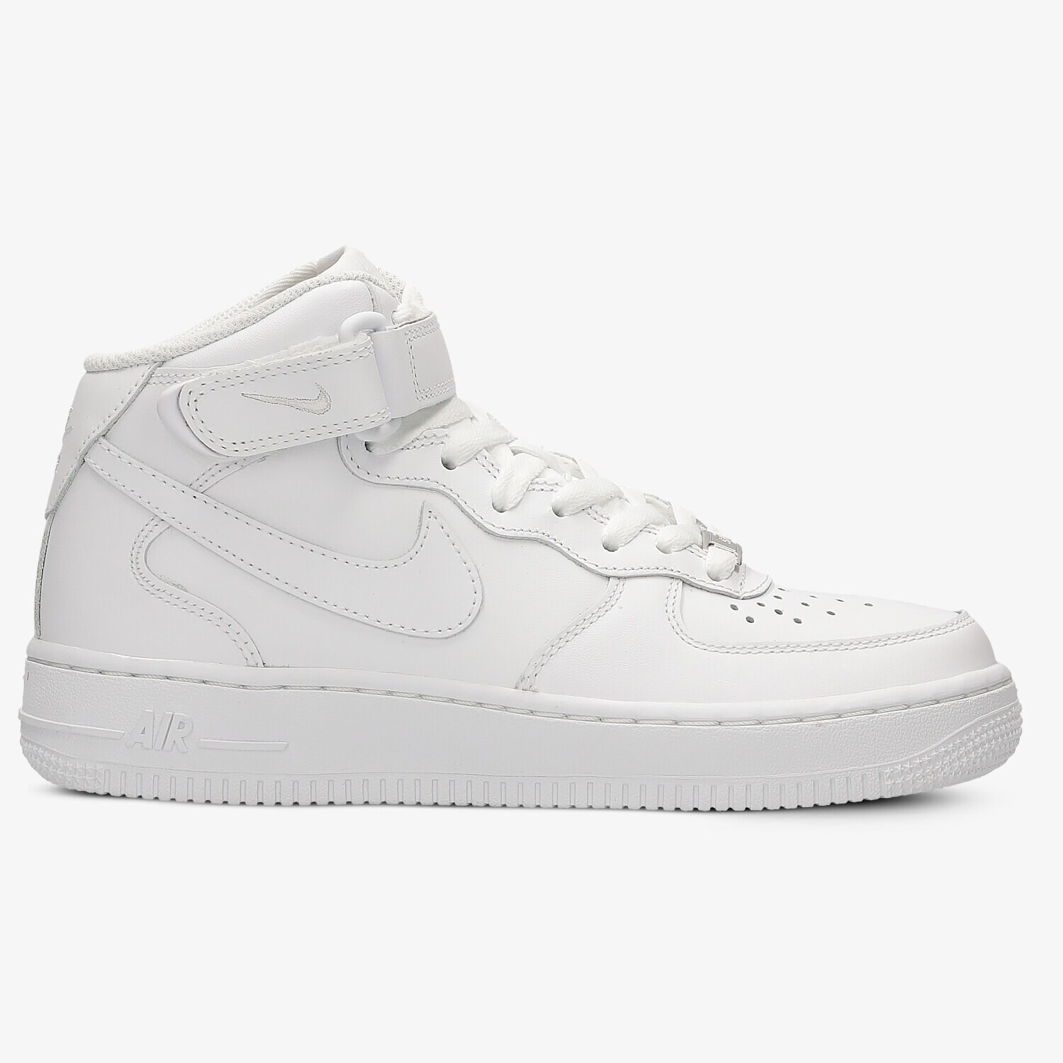 Buty sneakersy damskie NIKE WMNS AIR FORCE 1 '07 MID 366731100 BIAŁY