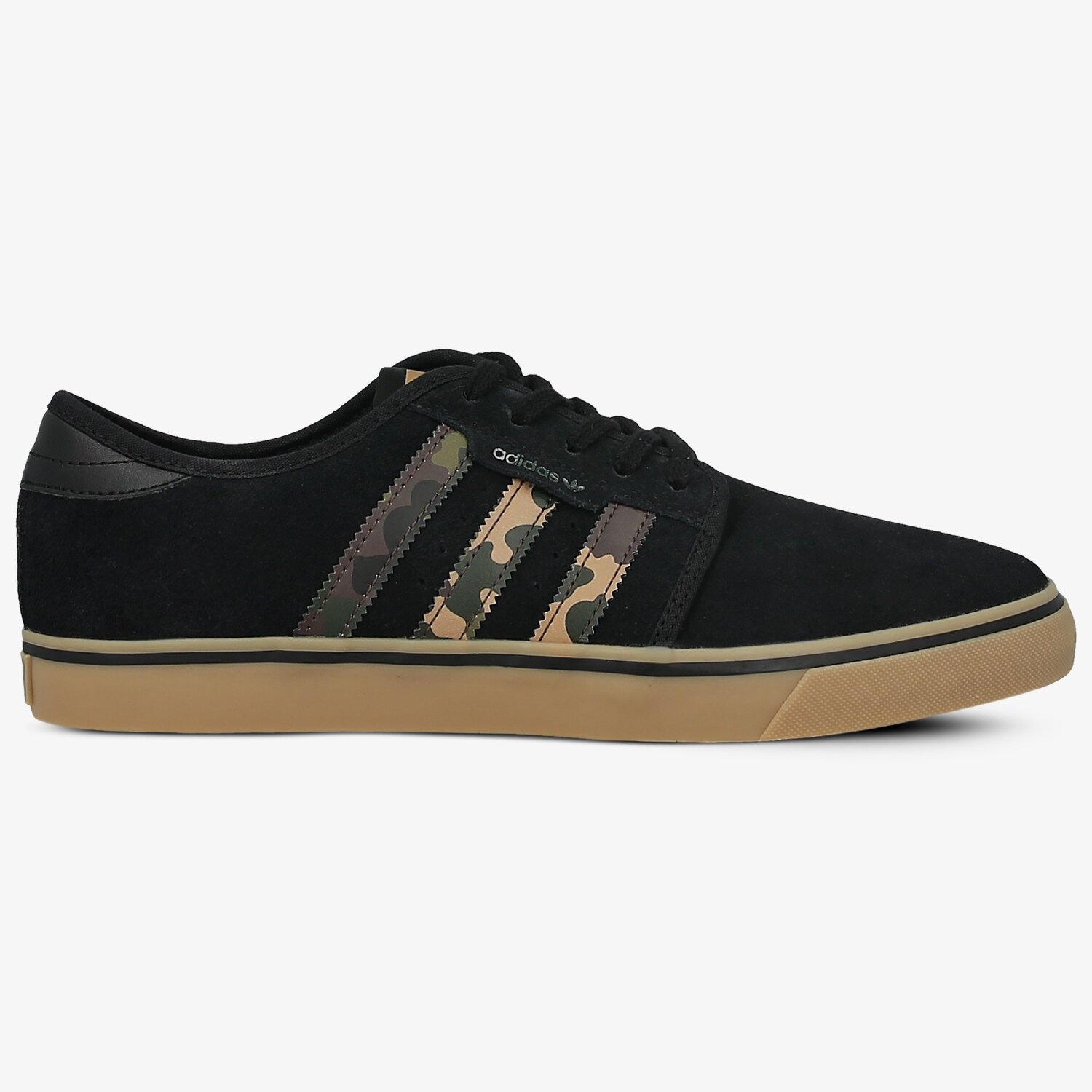 Buty sneakersy męskie ADIDAS SEELEY BY4015 CZARNY