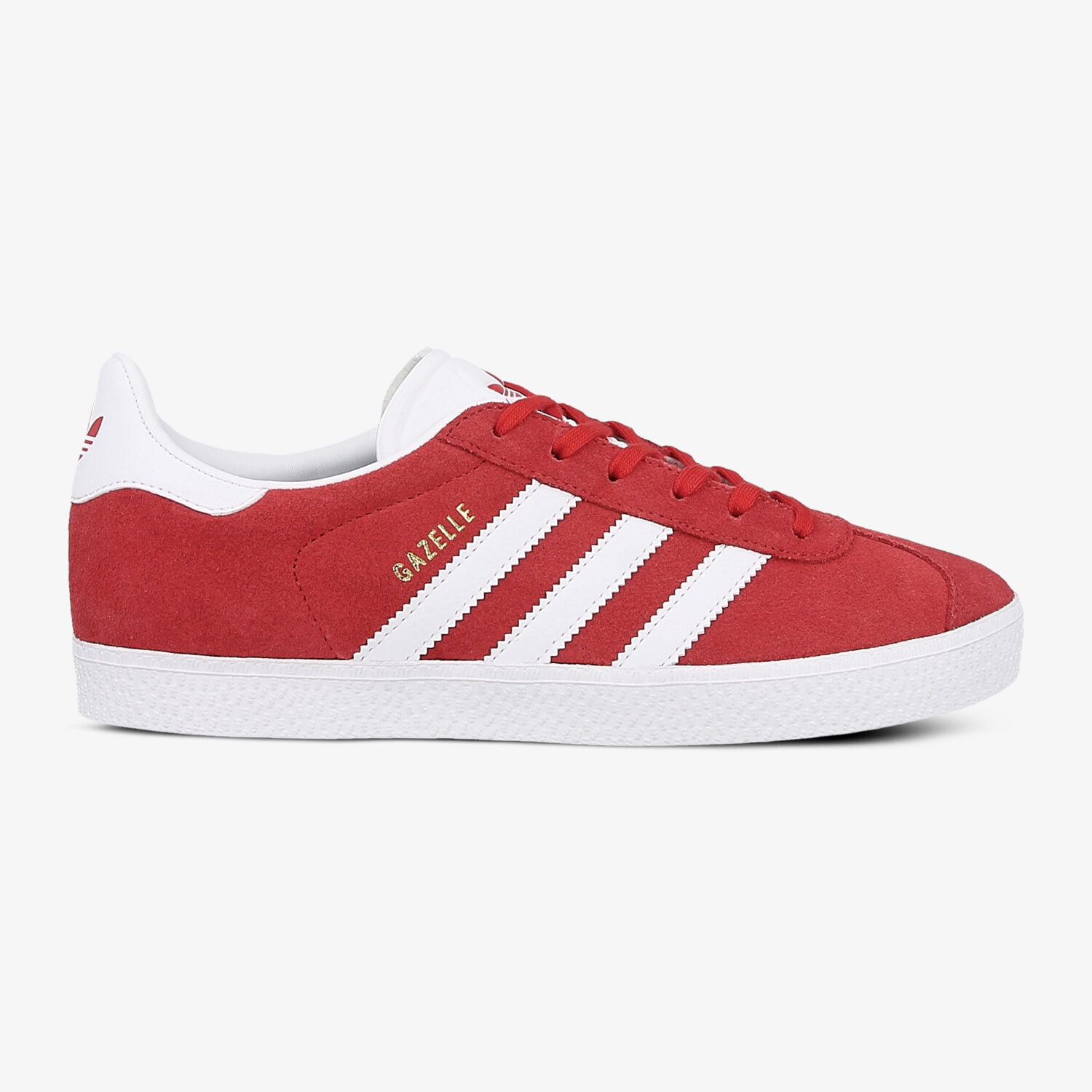 Buty sneakersy dla dzieci ADIDAS GAZELLE J BY9543 CZERWONY