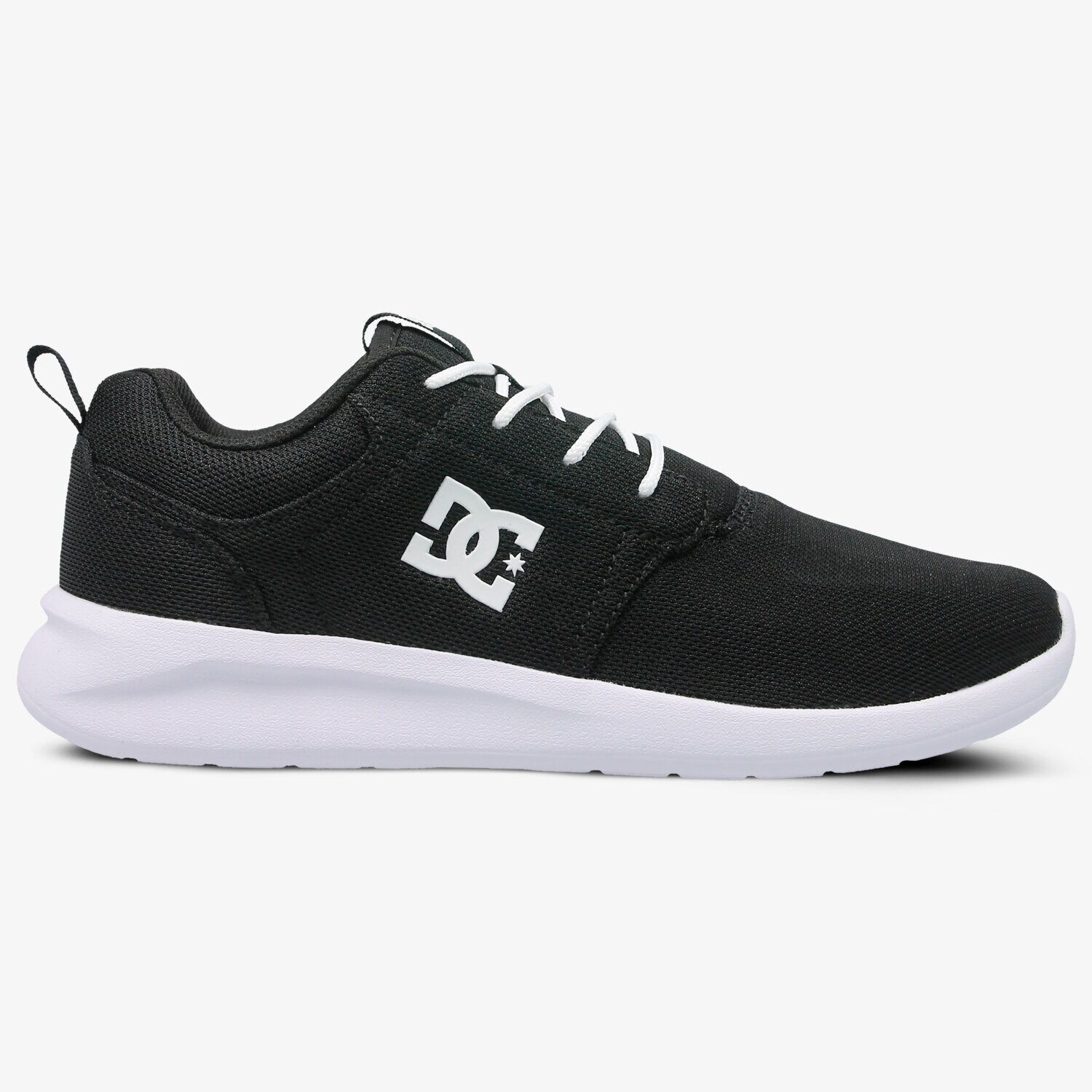 Buty sneakersy męskie DC MIDWAY ADYS700097BKW CZARNY
