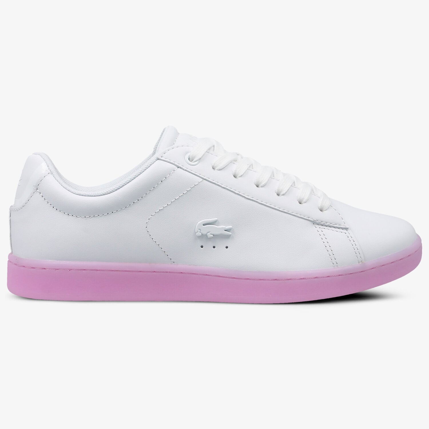 Buty sneakersy damskie LACOSTE CARNABY EVO 118 3 735SPW00101T6 BIAŁY