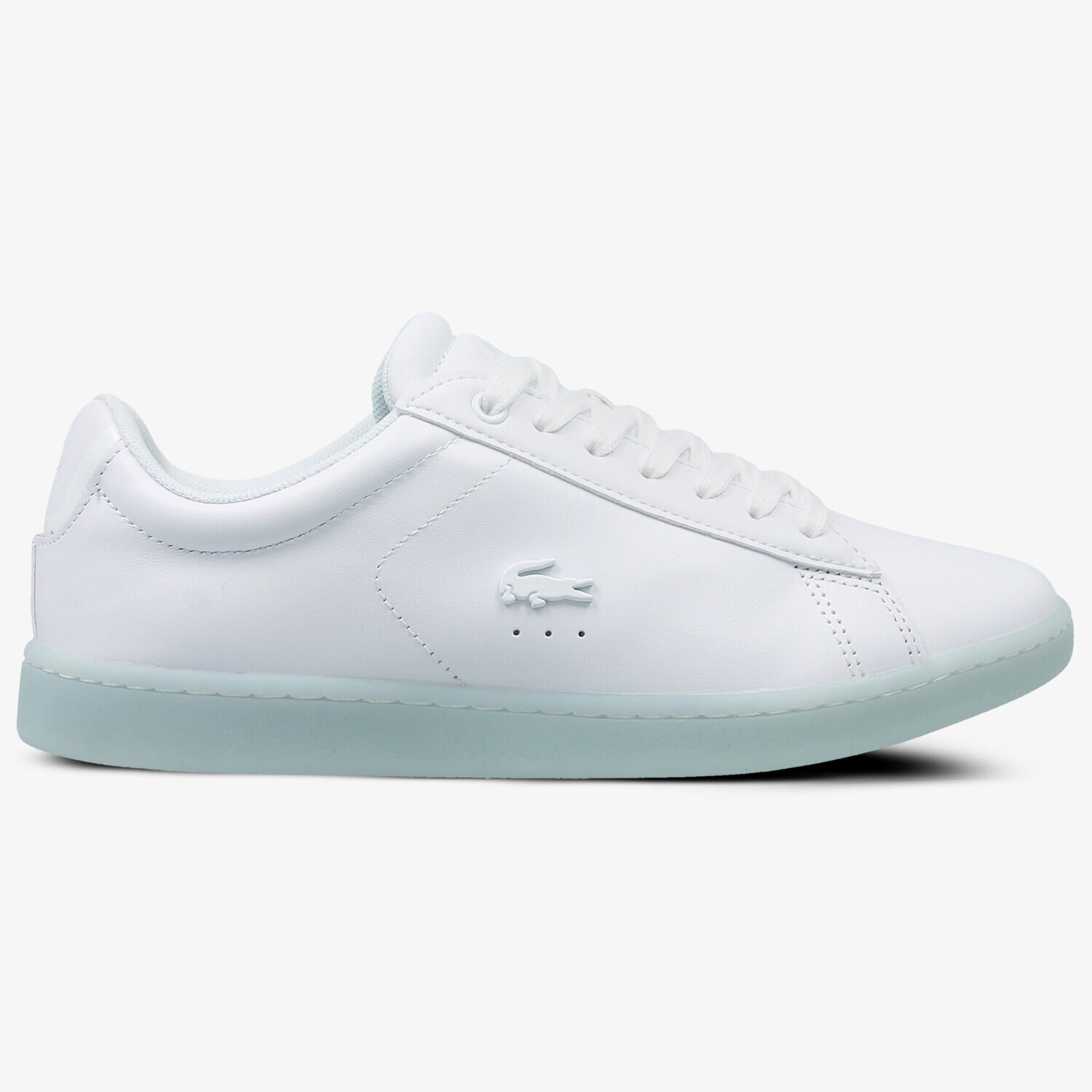 Buty sneakersy damskie LACOSTE CARNABY EVO 118 3 735SPW00101T3 BIAŁY