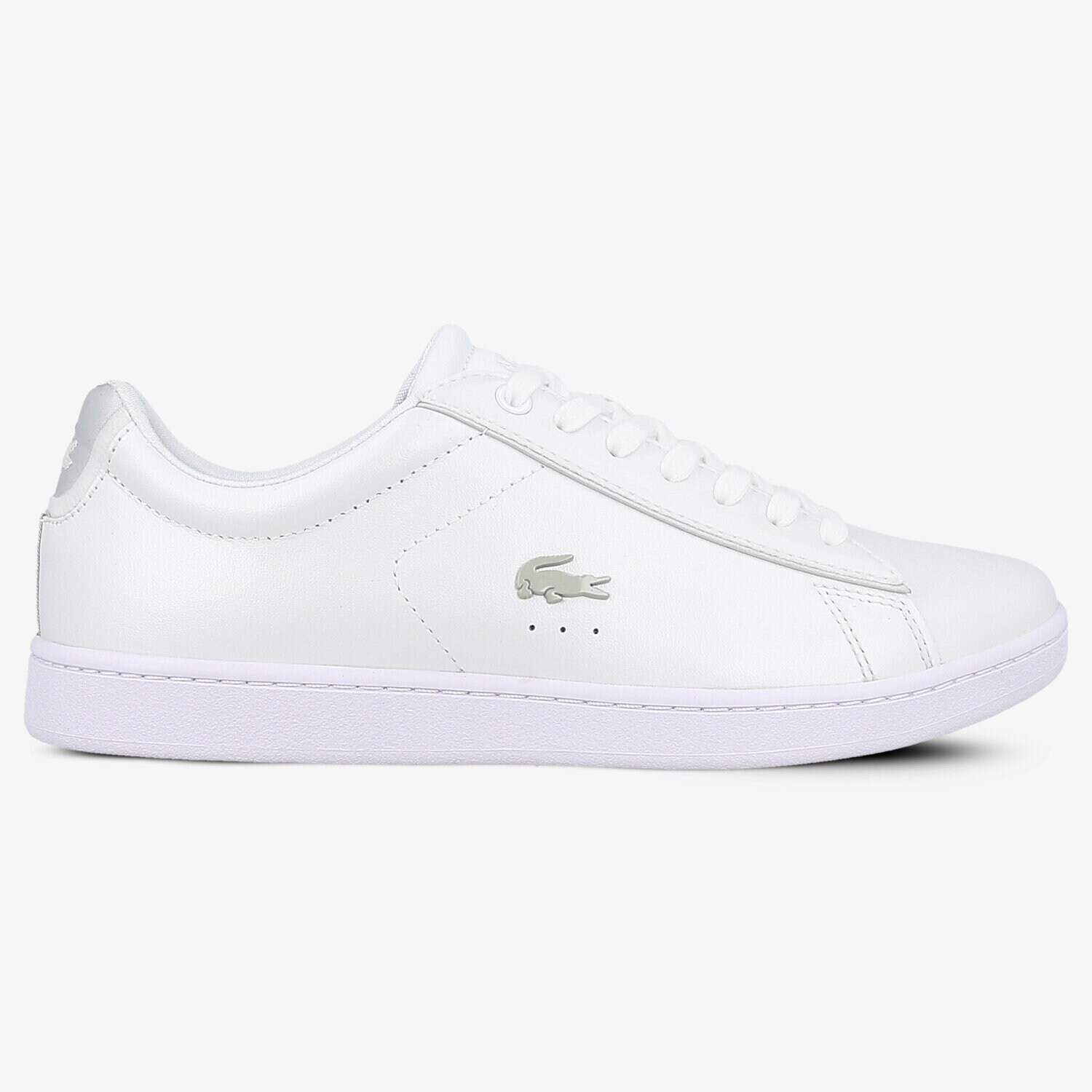 Buty sneakersy damskie LACOSTE CARNABY EVO 118 6 735SPW001314X BIAŁY