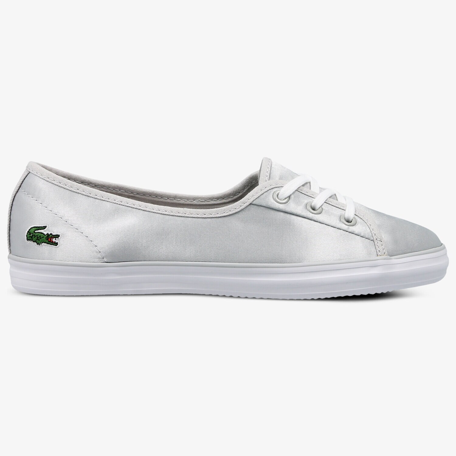 Damskie trampki, tenisówki LACOSTE ZIANE CHUNKY 118 2 735CAW00752Q5 SREBRNY