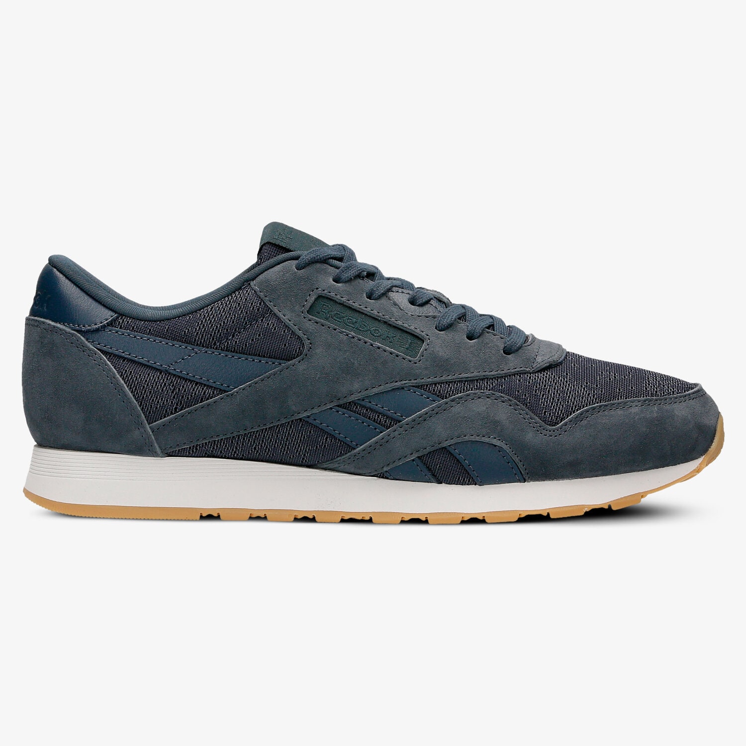 Buty sneakersy męskie REEBOK CL NYLON HS BD6003 GRANATOWY