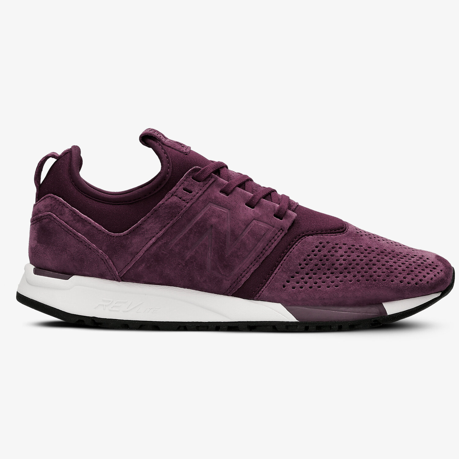 Buty sneakersy męskie NEW BALANCE MRL247LR MRL247LR BORDOWY
