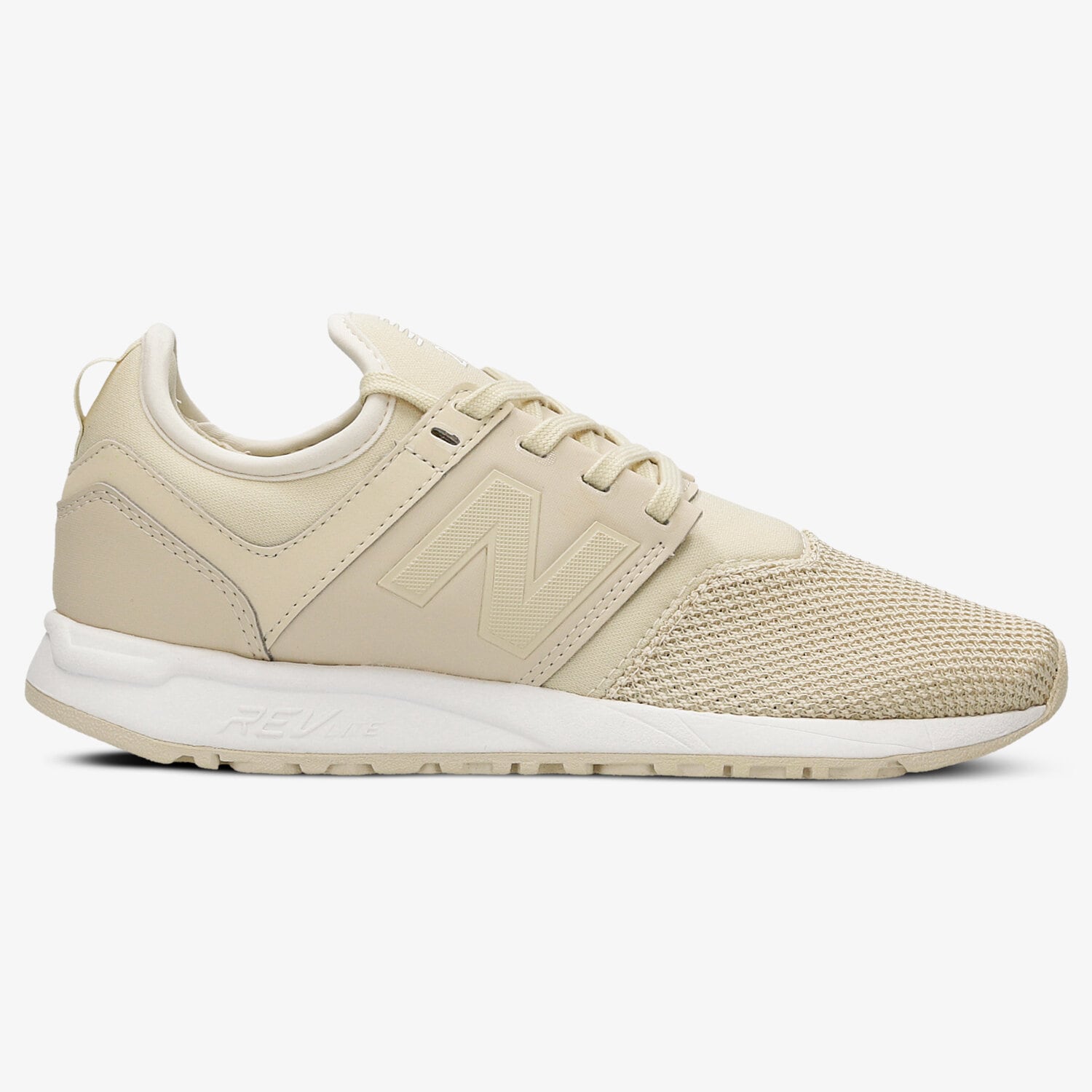 Buty sneakersy damskie NEW BALANCE WRL247CB WRL247CB BEŻOWY