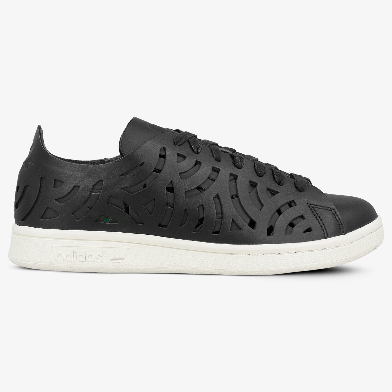 Buty sneakersy damskie ADIDAS STAN SMITH CUTOUT W BY2976 CZARNY