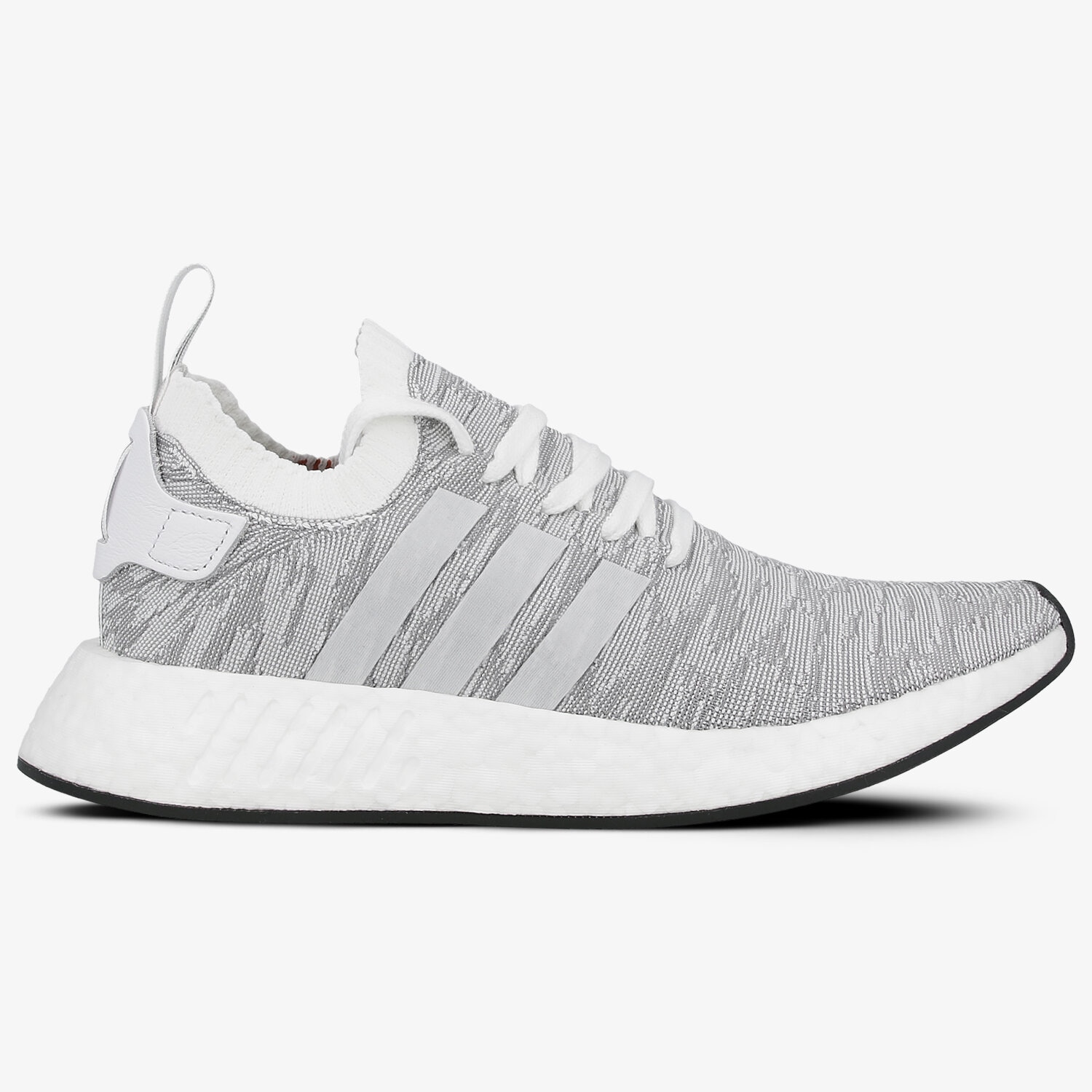 Buty sneakersy męskie ADIDAS NMD_R2 PK BY9410 SZARY
