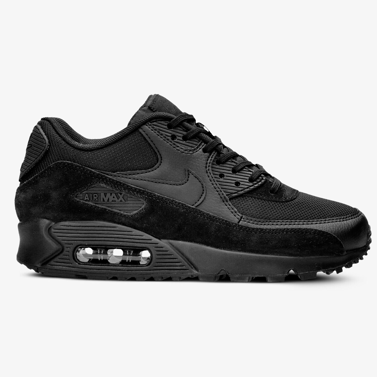 Buty sneakersy damskie NIKE WMNS AIR MAX 90 325213043 CZARNY