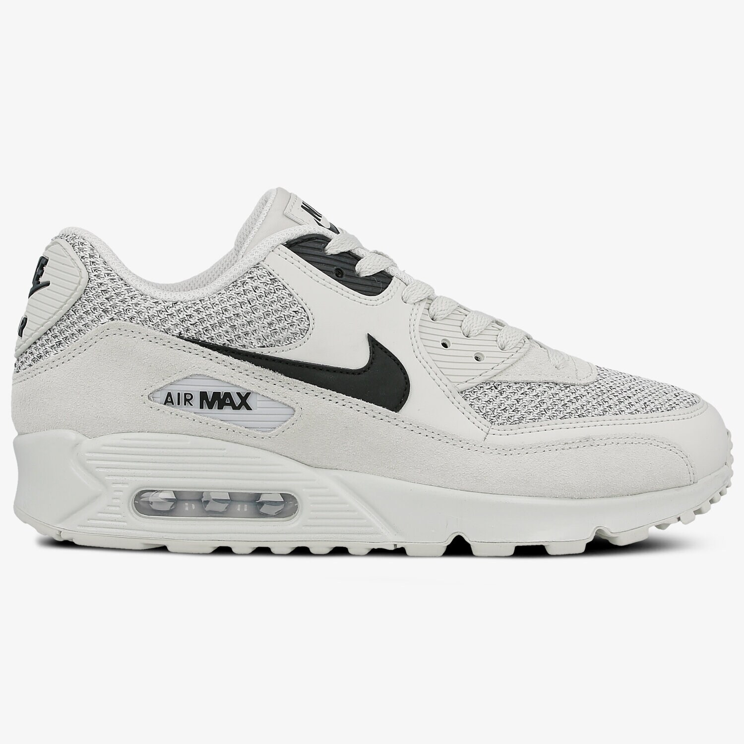 Buty sneakersy męskie NIKE AIR MAX 90 ESSENTIAL 537384074 SZARY