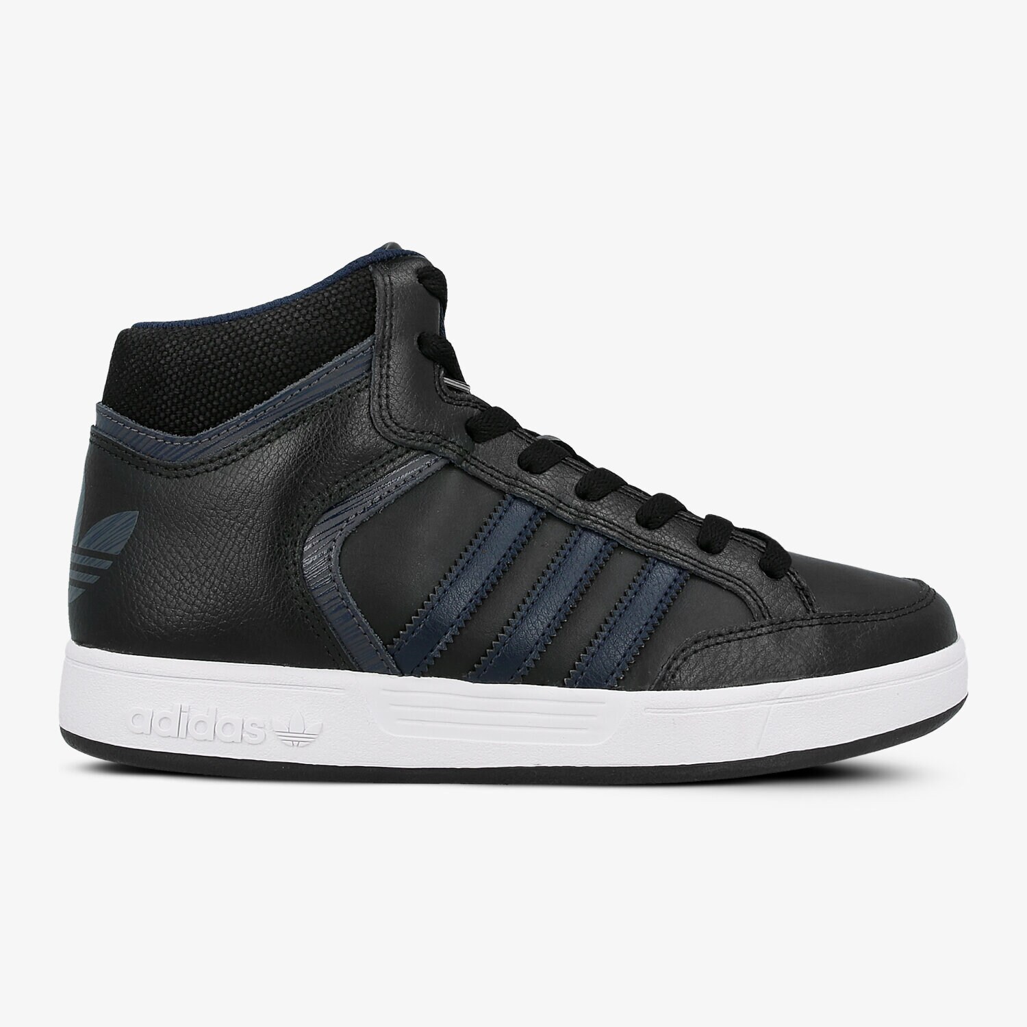 Buty sneakersy dla dzieci ADIDAS VARIAL MID J BY4085 CZARNY