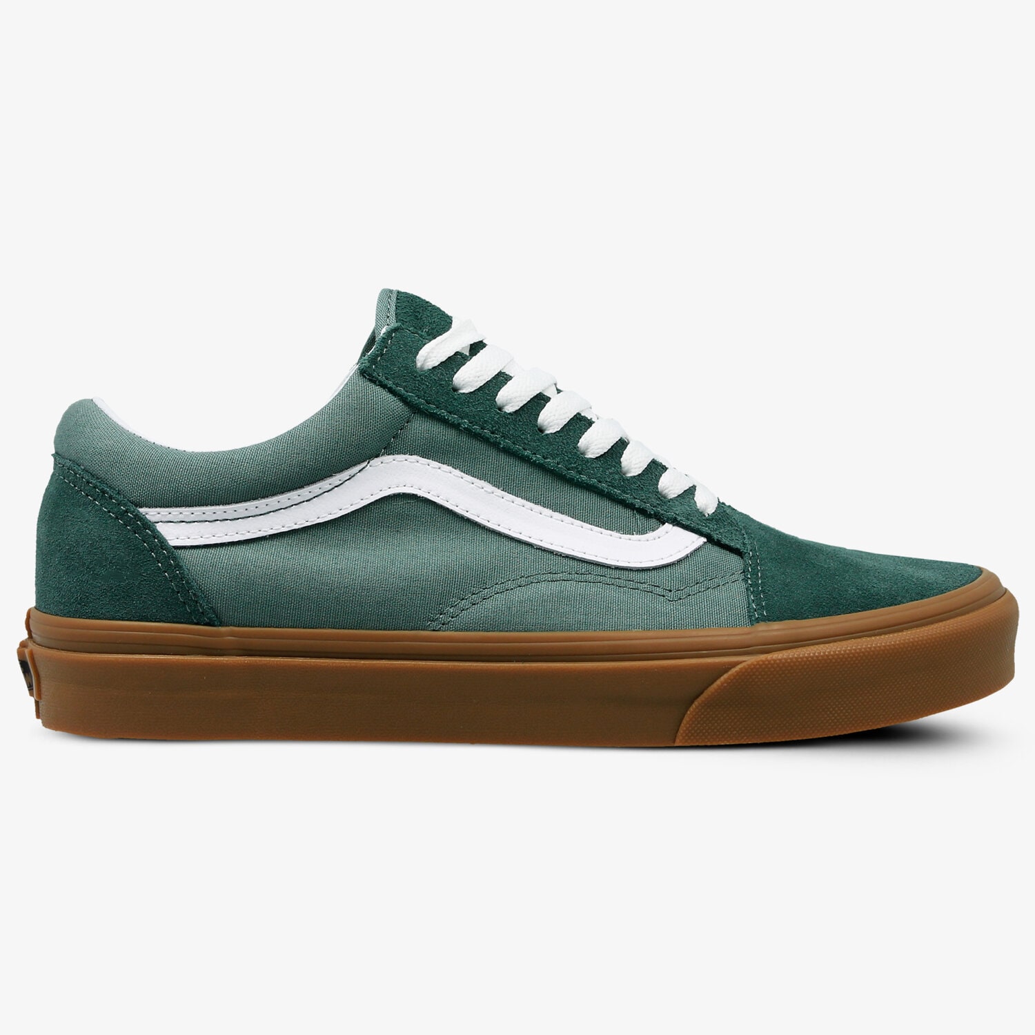Buty sneakersy męskie VANS UA OLD SKOOL VA38G1Q9VM ZIELONY