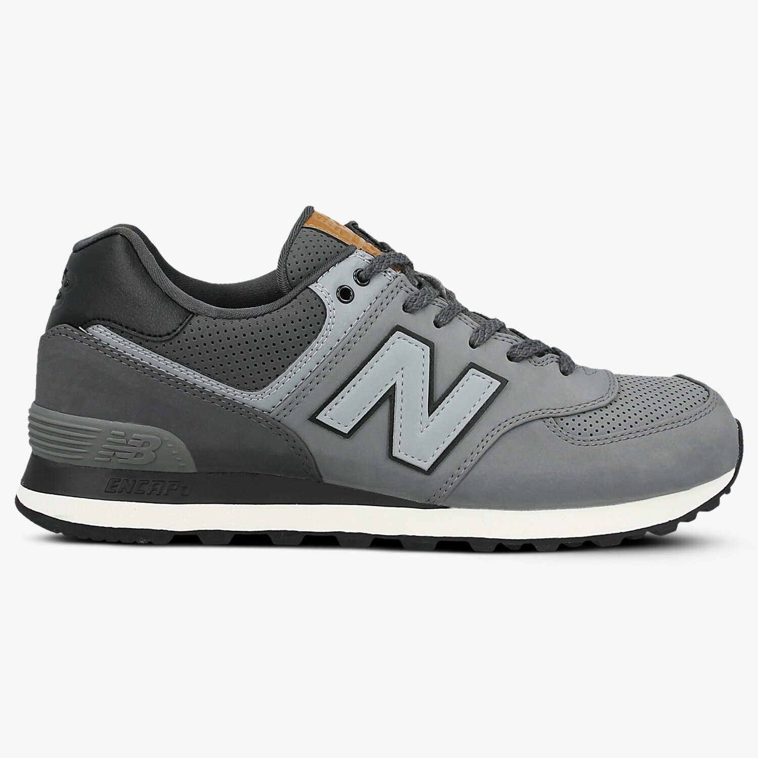 Buty sneakersy męskie NEW BALANCE ML574GPB ML574GPB SZARY
