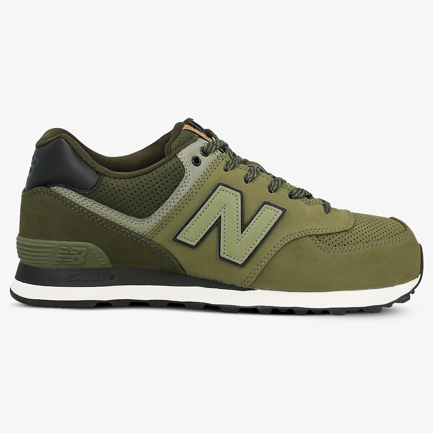 Buty sneakersy męskie NEW BALANCE ML574GPD ML574GPD ZIELONY