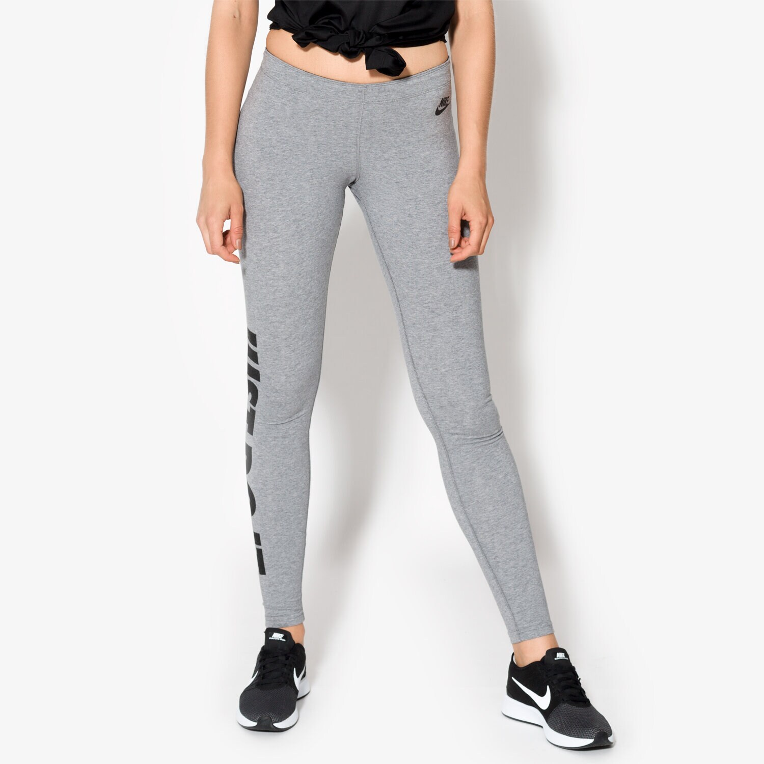 Spodnie sportowe damskie NIKE LEGGINGS LEG A SEE LGGNG JDI 726085092 SZARY