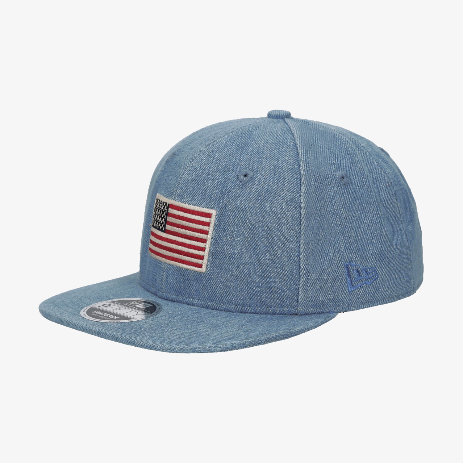 Czapka z daszkiem dla dzieci NEW ERA CZAPKA SEASONAL FLAG 9FIFTY OPEN MARKET BLUE 80536690 NIEBIESKI