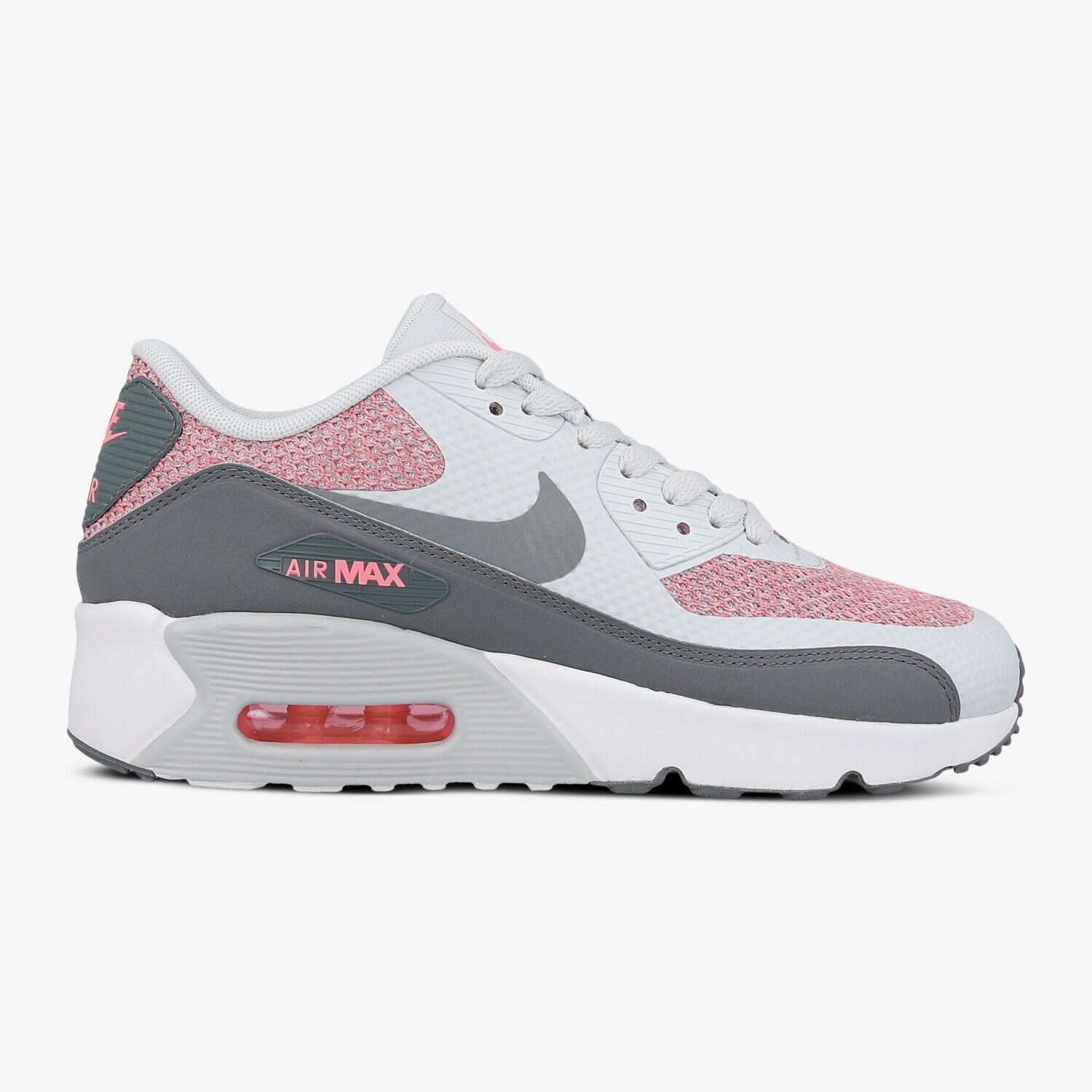 Buty sneakersy dla dzieci NIKE AIR MAX 90 ULTRA 2.0 SE 917989001 SZARY