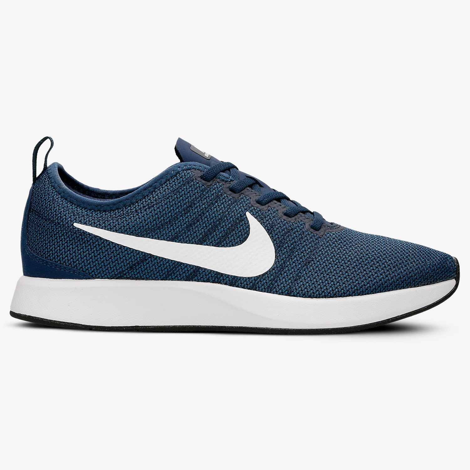 Buty sneakersy męskie NIKE DUALTONE RACER 918227400 GRANATOWY