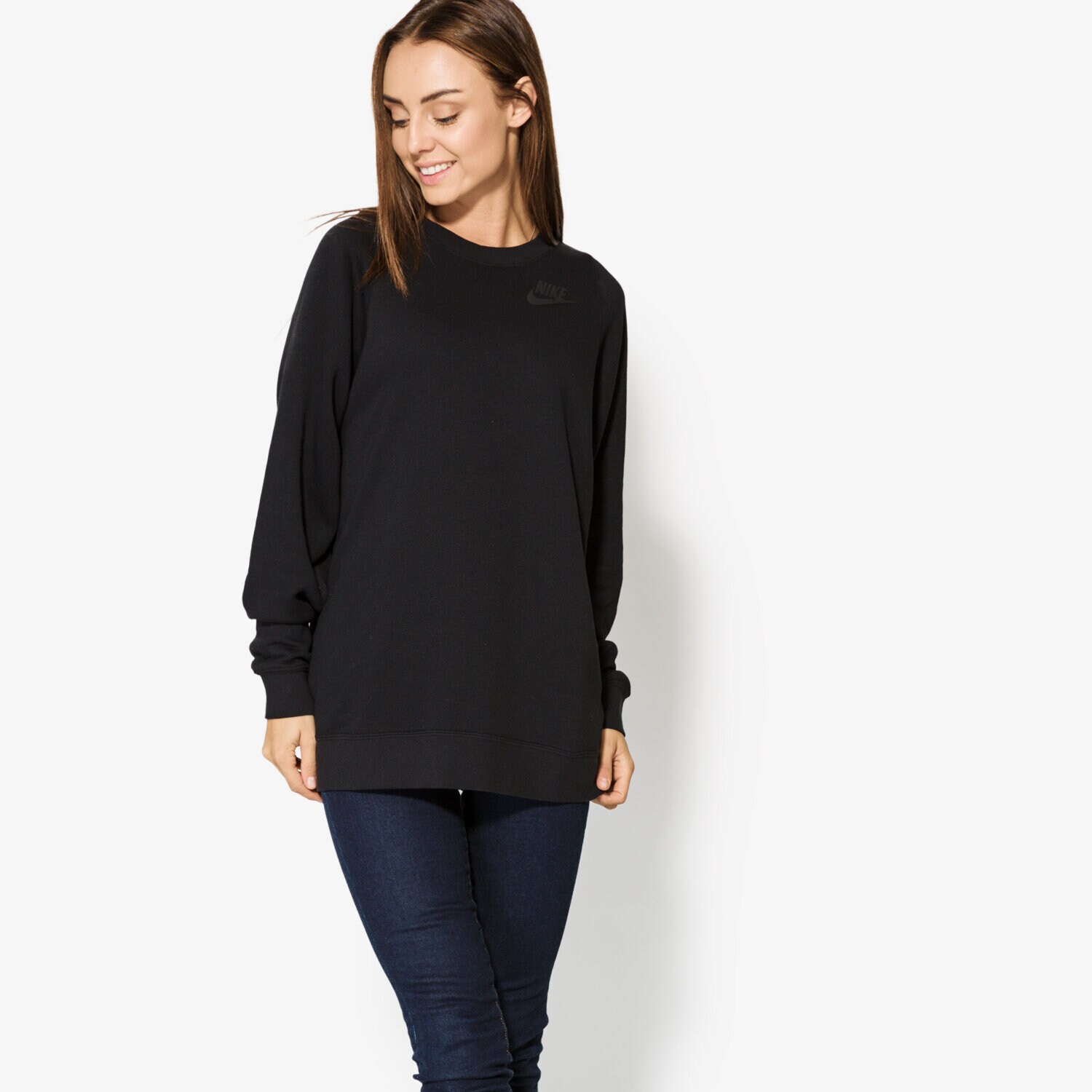 Bluza damska NIKE BLUZA MODERN CRW 854979010 CZARNY