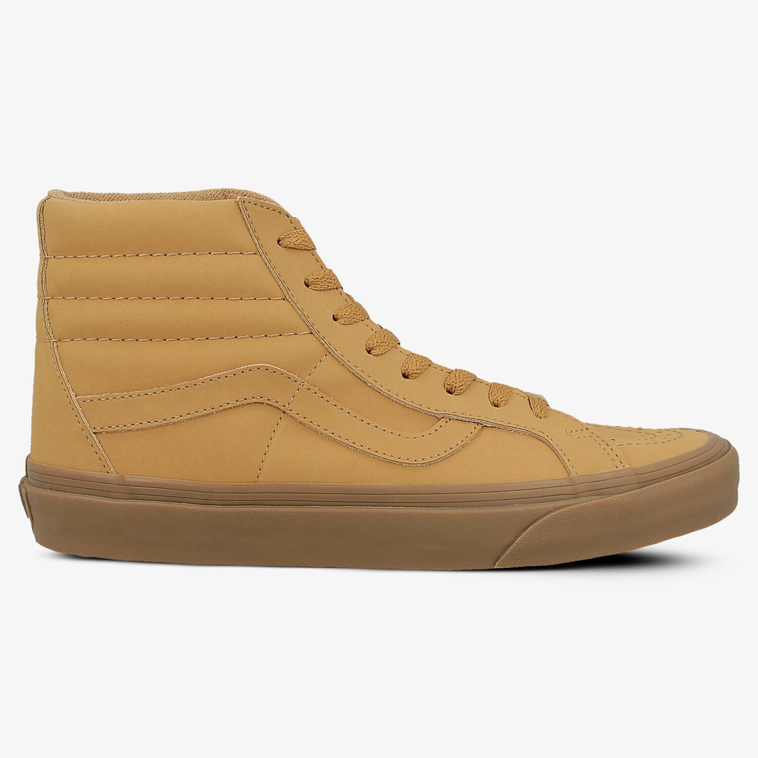 Buty sneakersy męskie VANS UA SK8-HI REISSUE VA2XSBOTS BRĄZOWY