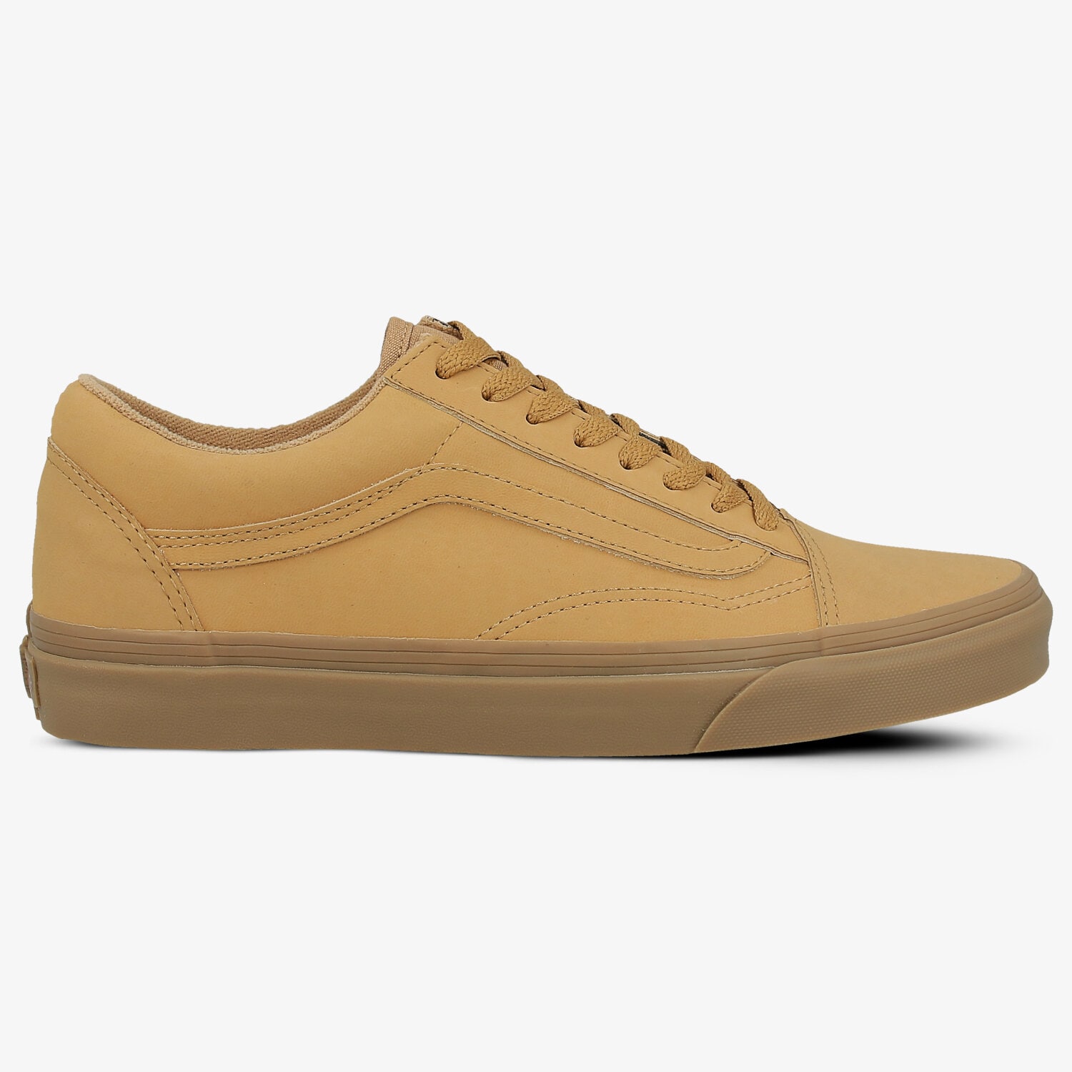 Buty sneakersy męskie VANS UA OLD SKOOL VA38G1OTS BRĄZOWY