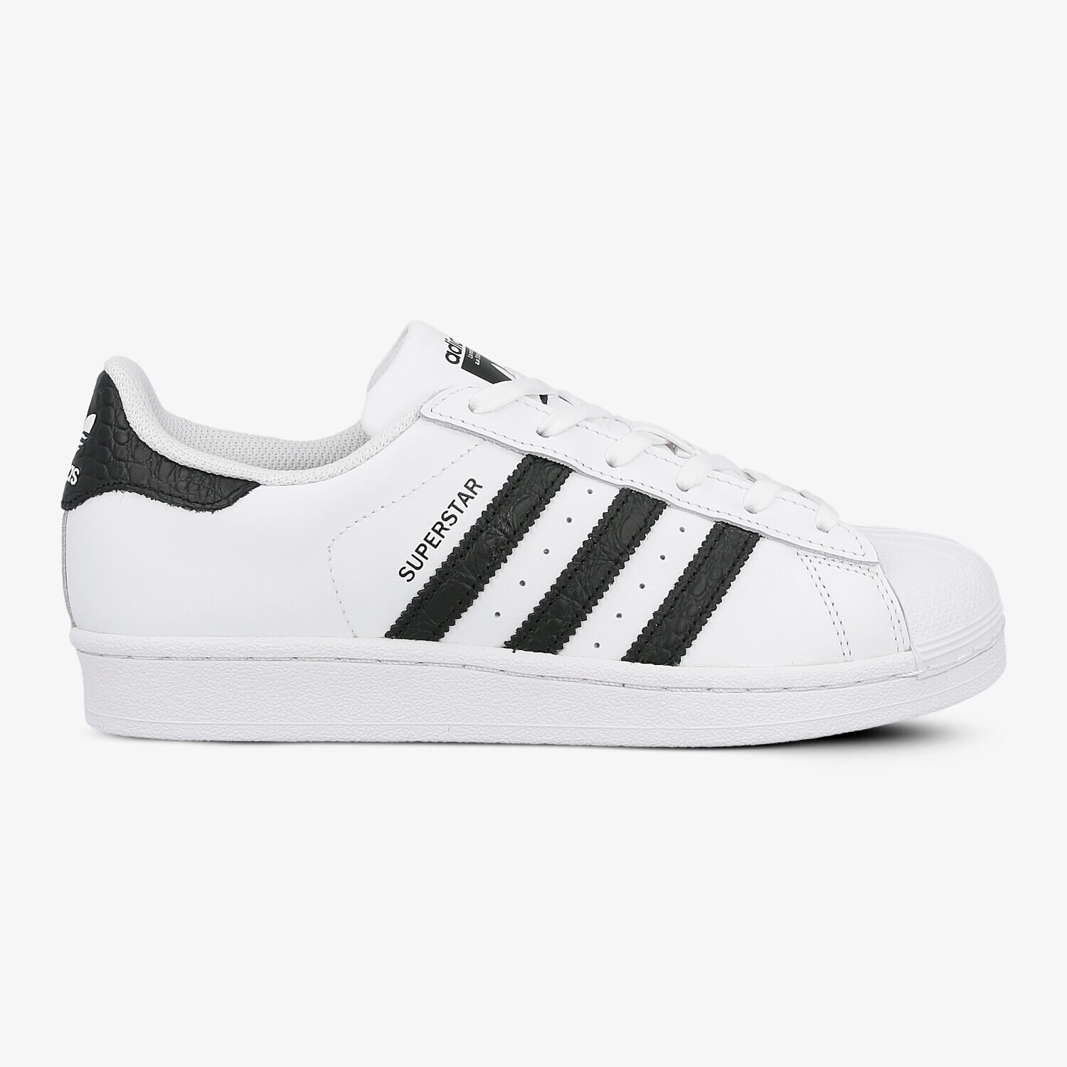 Buty sneakersy dla dzieci ADIDAS SUPERSTAR J BZ0362 BIAŁY