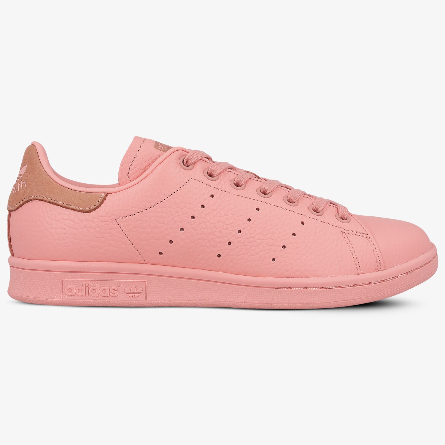 Buty sneakersy męskie ADIDAS STAN SMITH BZ0469 RÓŻOWY