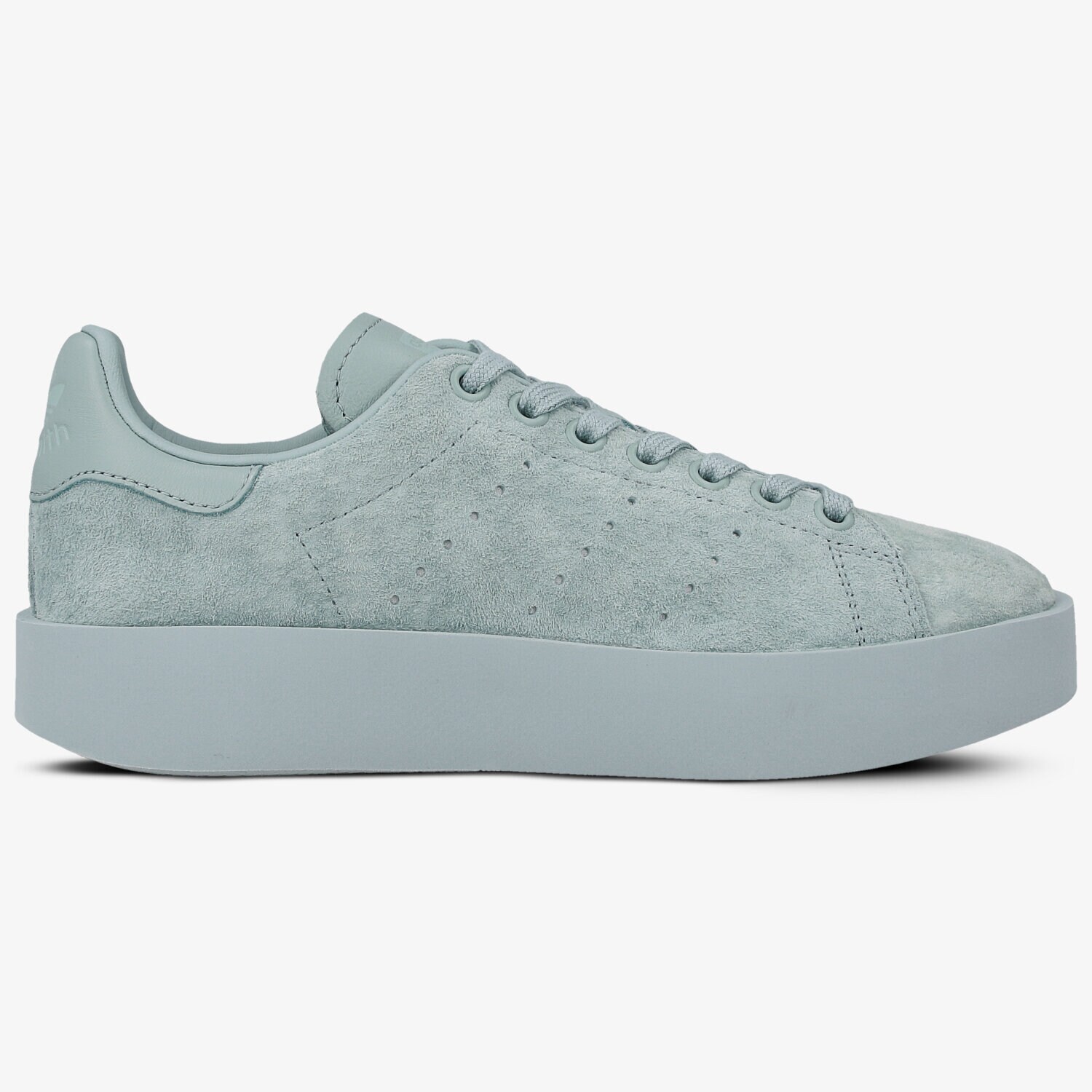 Buty sneakersy damskie ADIDAS STAN SMITH BOLD W CG3774 NIEBIESKI