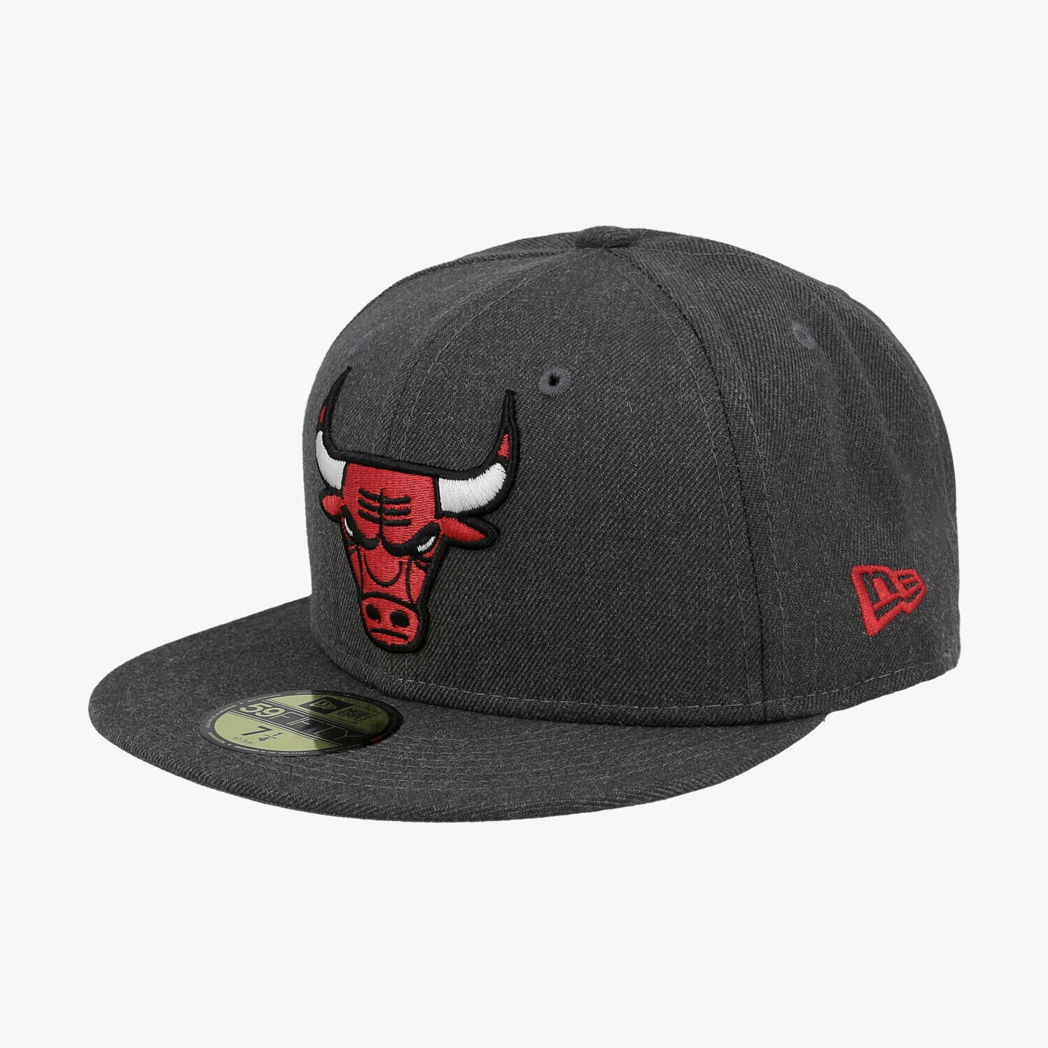 Czapka z daszkiem dla dzieci NEW ERA CZAPKA NBA HEATHER CHI BULLS BLK 80524718 SZARY