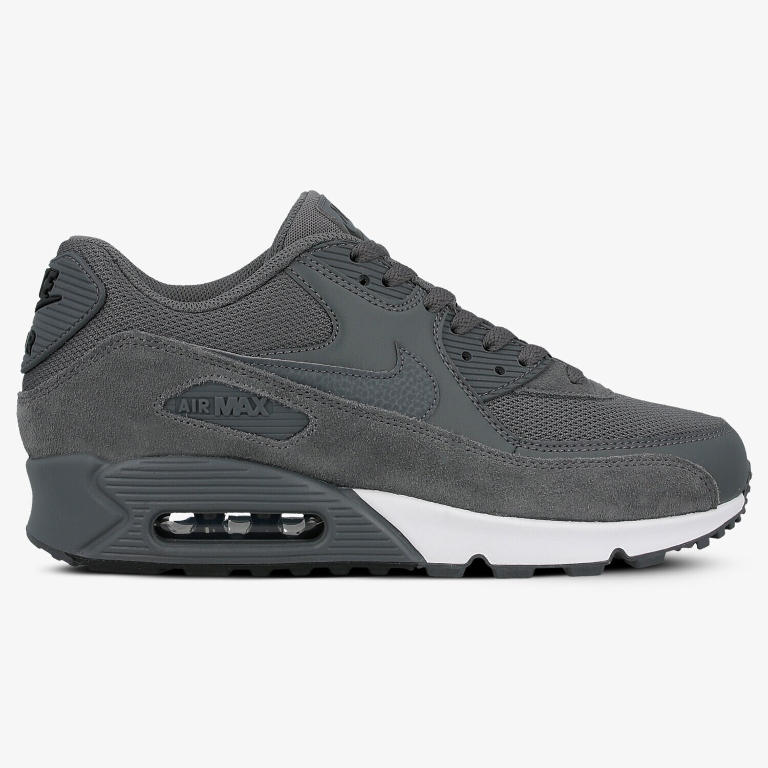 Buty sneakersy męskie NIKE AIR MAX 90 ESSENTIAL 537384078 SZARY