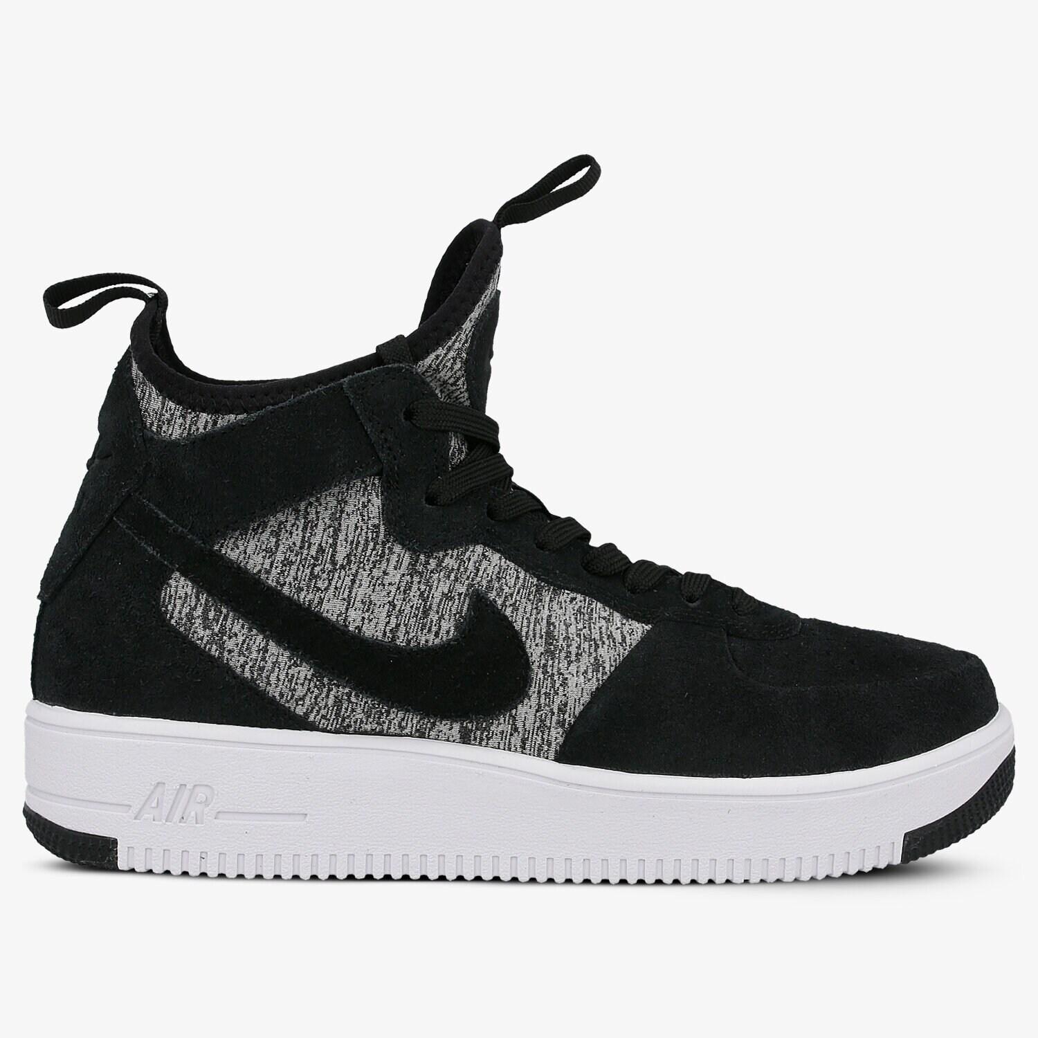 Buty sneakersy męskie NIKE AIR FORCE 1 ULTRAFORCE MD 921126001 CZARNY