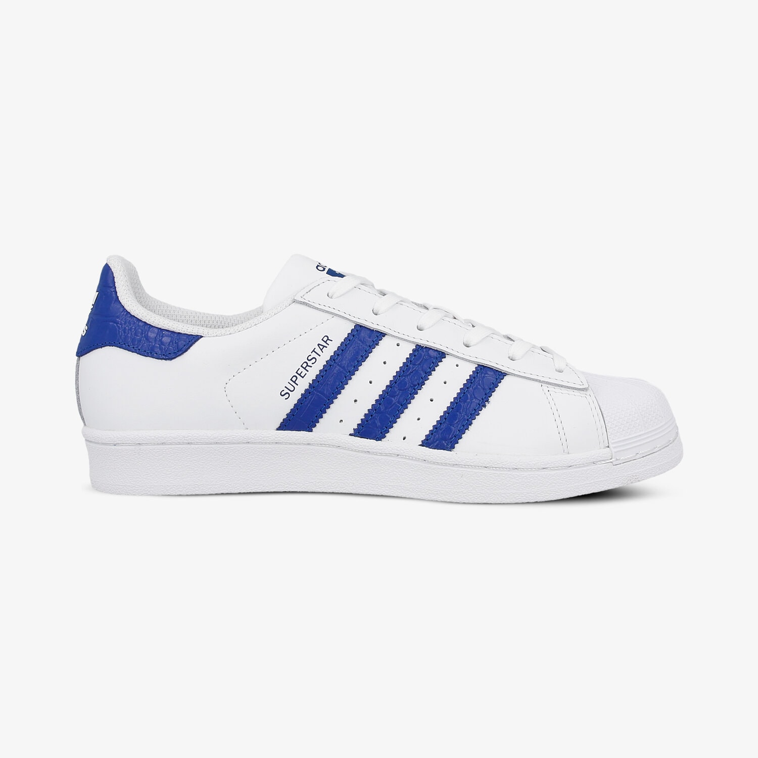 Buty sneakersy dla dzieci ADIDAS SUPERSTAR J BZ0363 BIAŁY