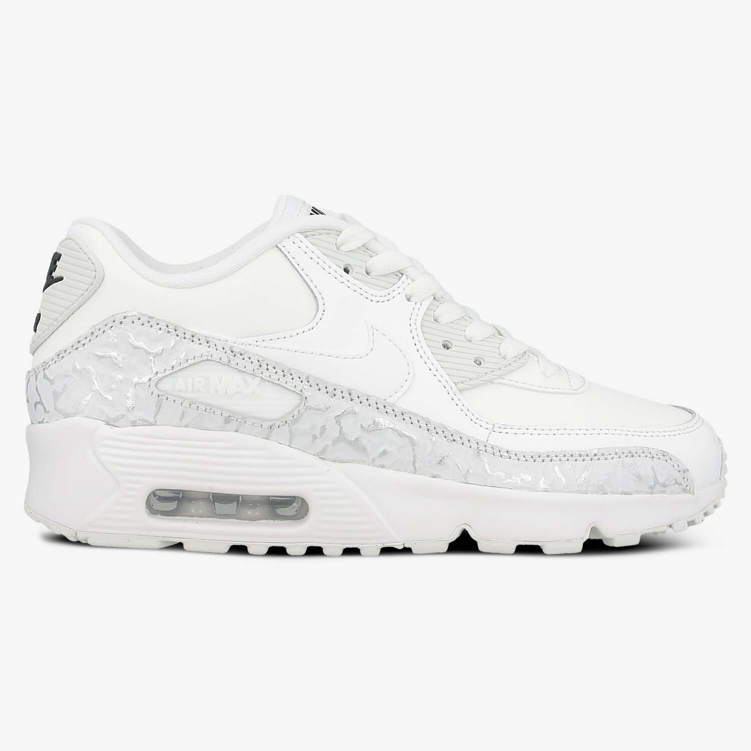 Buty sneakersy dla dzieci NIKE AIR MAX 90 LTR SE GG 897987100 BIAŁY