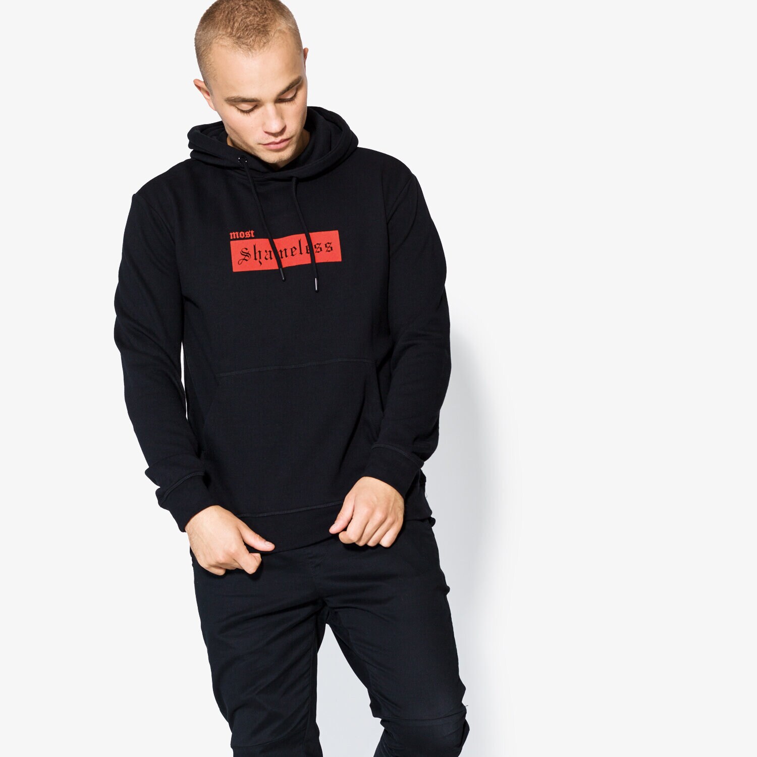 Bluza męska CONFRONT BLUZA TWIN CF37BLM05002 CZARNY