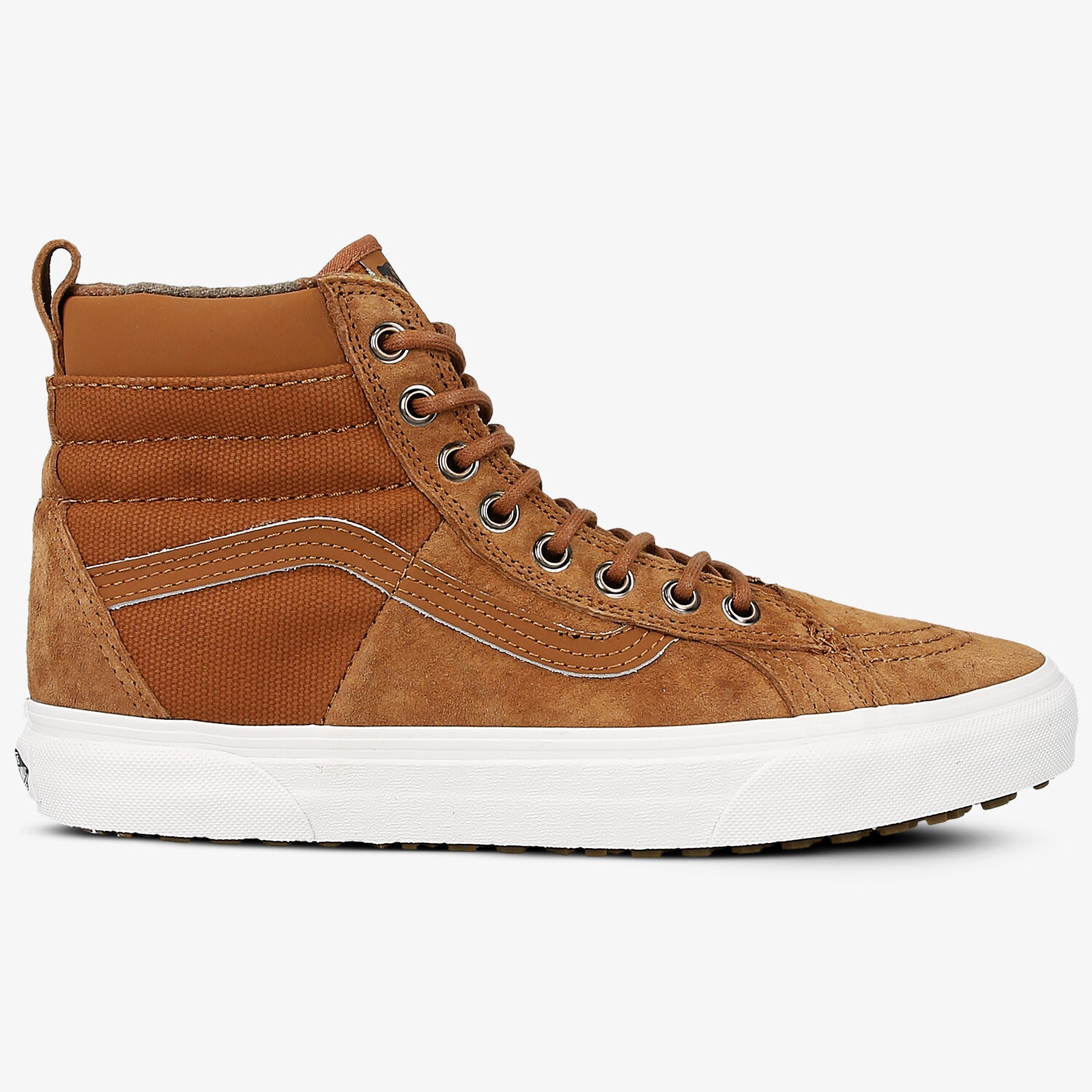 Buty sneakersy męskie VANS UA SK8-HI 46 MTE DX VA3DQ5OGT BRĄZOWY