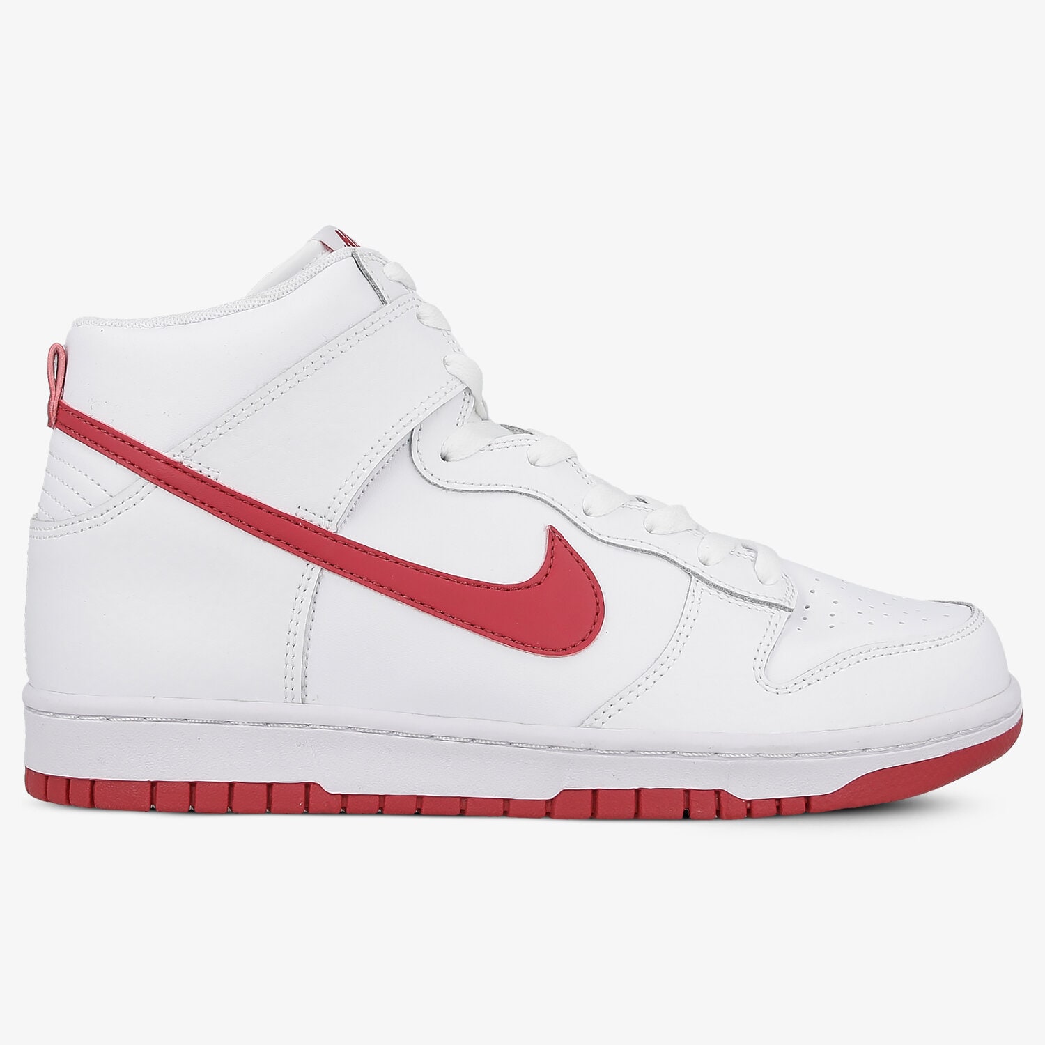 Buty sneakersy męskie NIKE DUNK HI 904233102 BIAŁY