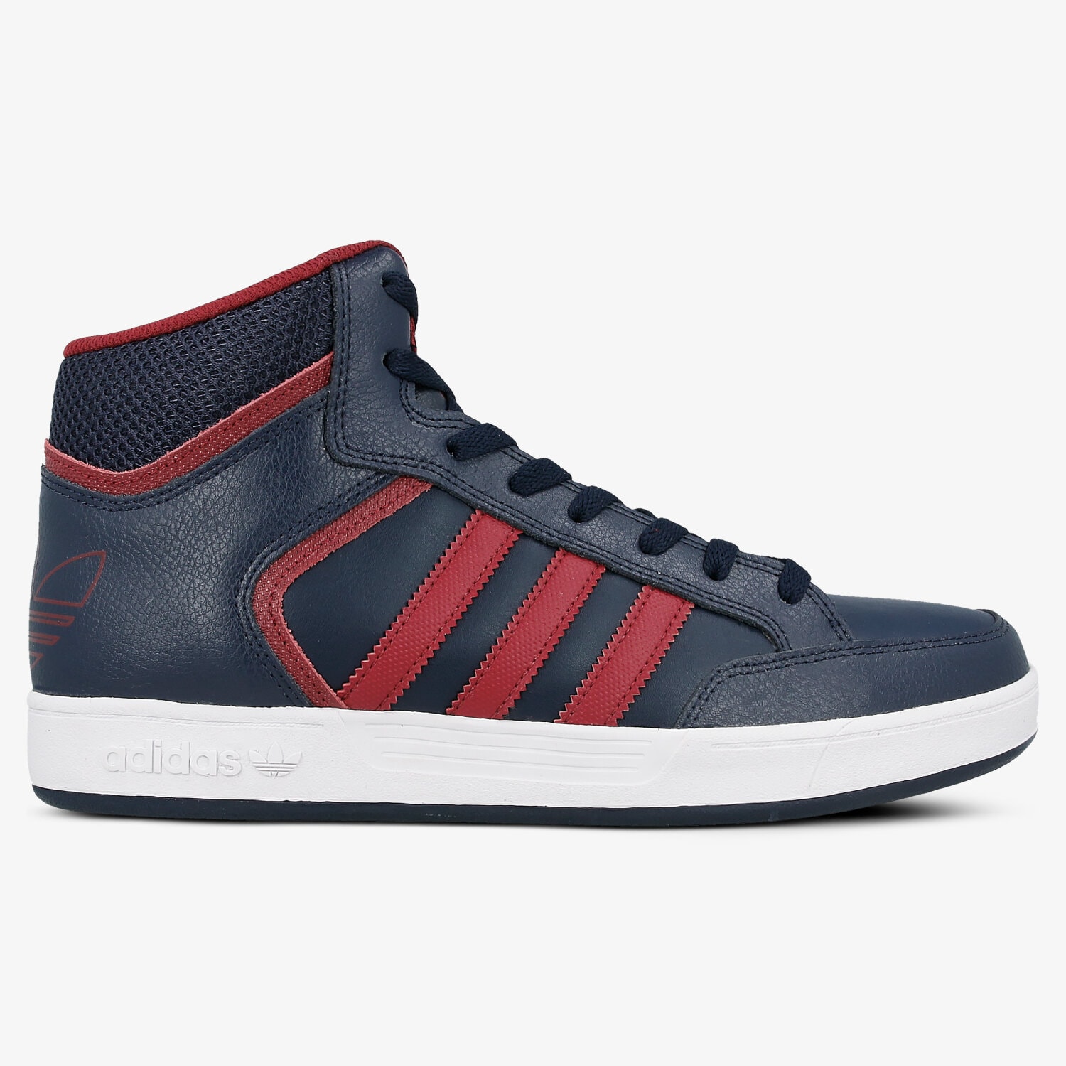 Buty sneakersy męskie ADIDAS VARIAL MID BY4061 GRANATOWY